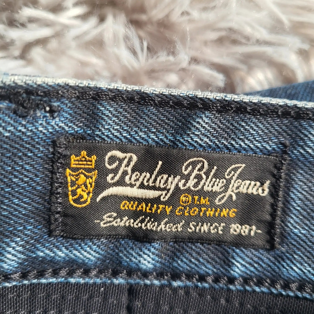 Jean bleu Replay Blue Jeans, taille non indiquée, Fripes Sélect