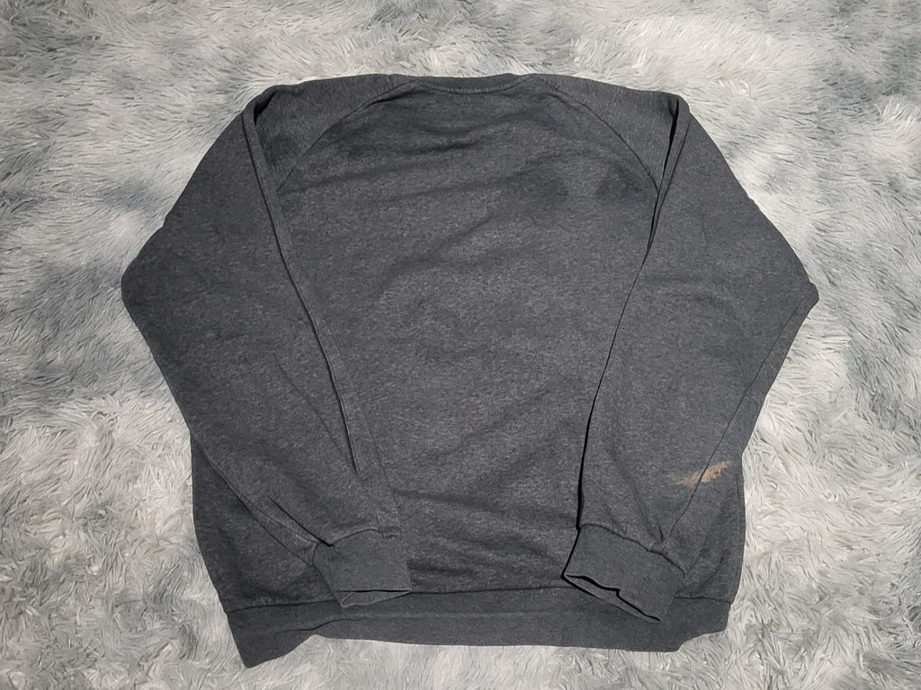Sweat Adidas Gris Anthracite - Logo Adidas Brodé - Taille XL