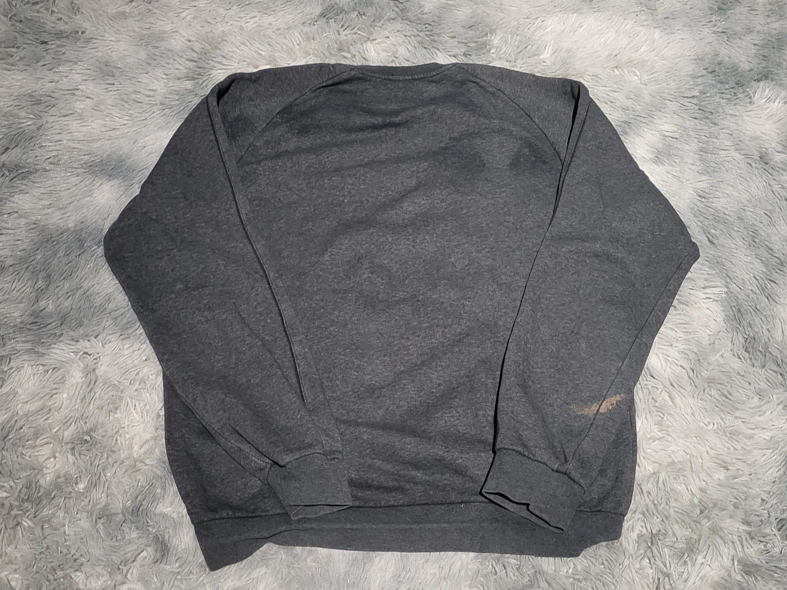 Sweat Adidas Gris Anthracite - Logo Adidas Brodé - Taille XL
