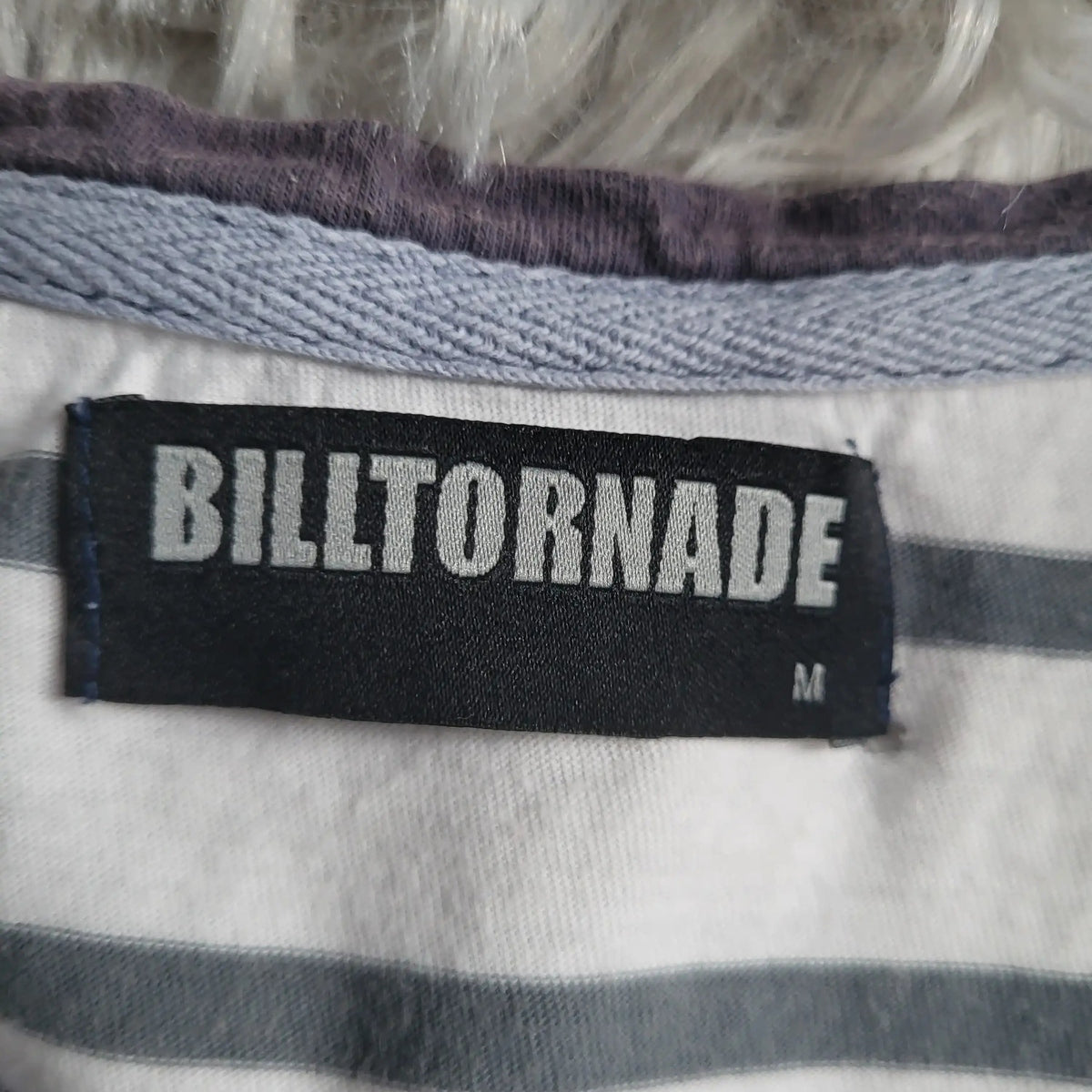 Marinière Bill Tornade Manches Longues – 100% Coton – Taille M – Style Parisien