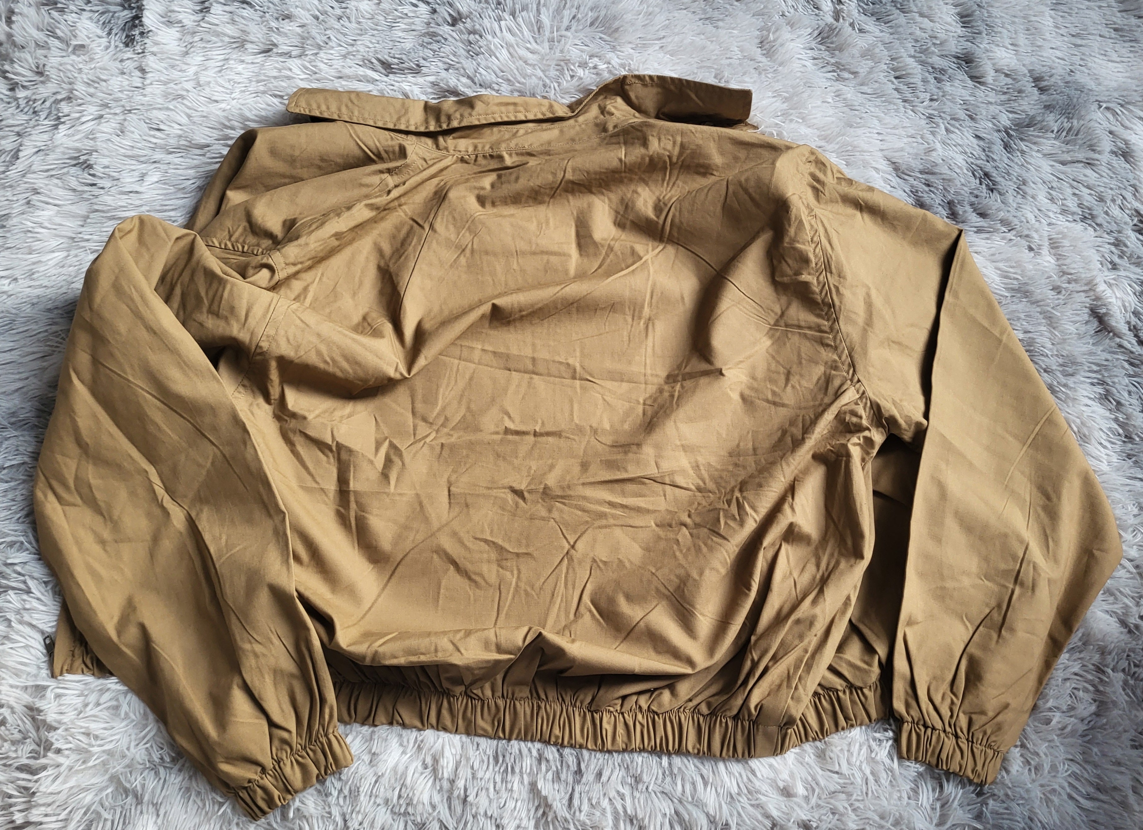 Veste Harrington Polo Ralph Lauren Homme - Beige - Coton Premium - Taille XL - Neuf