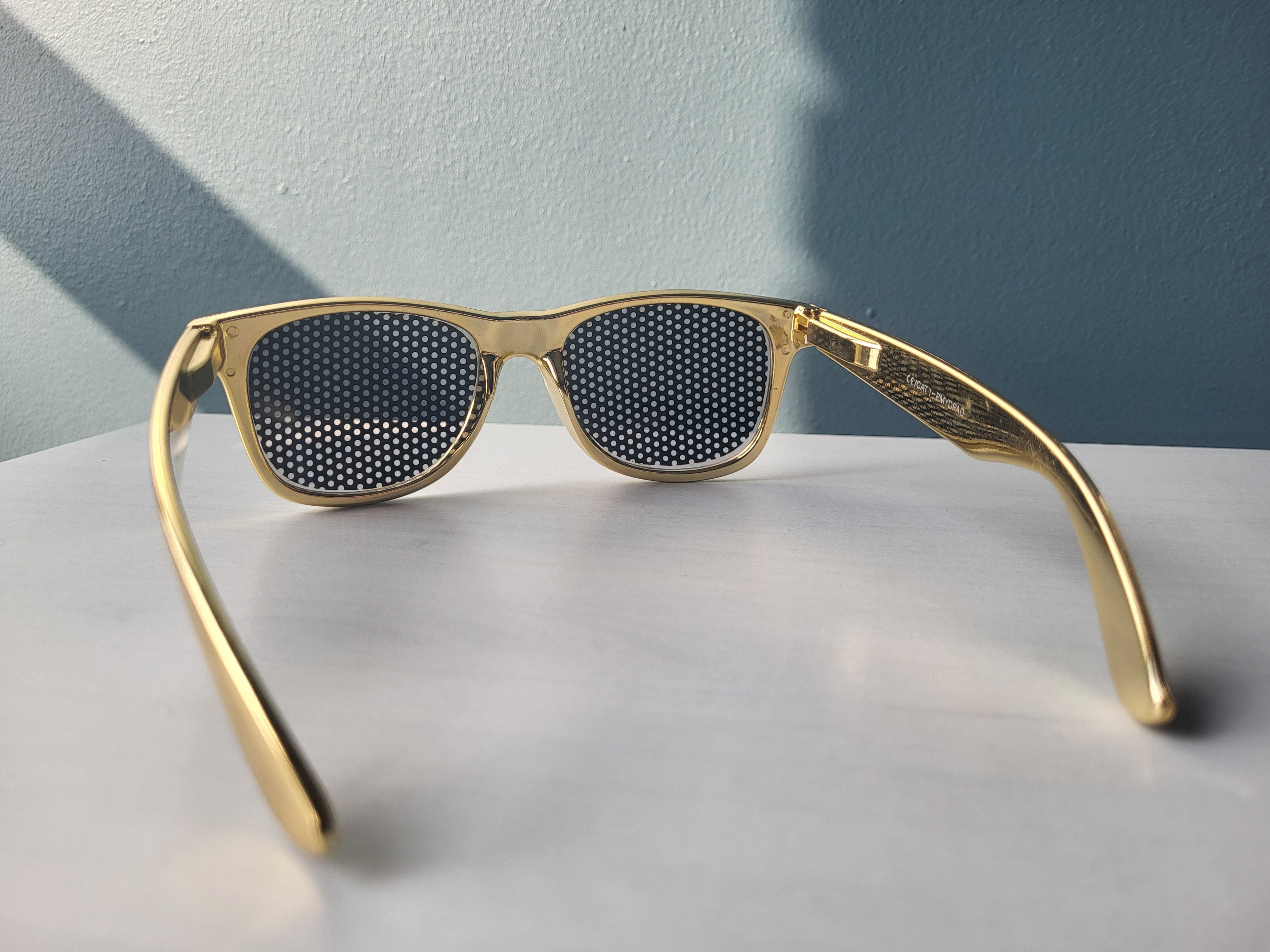 Lunettes Collector Tomorrowland x Lulu Frenchie – Édition Dorée – État Exceptionnel