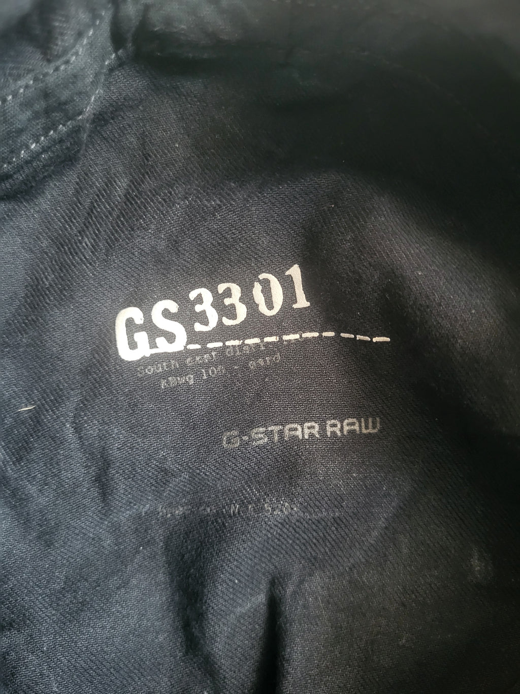 Casquette Militaire G-Star RAW GS 3301 Noir Army Cap Coton