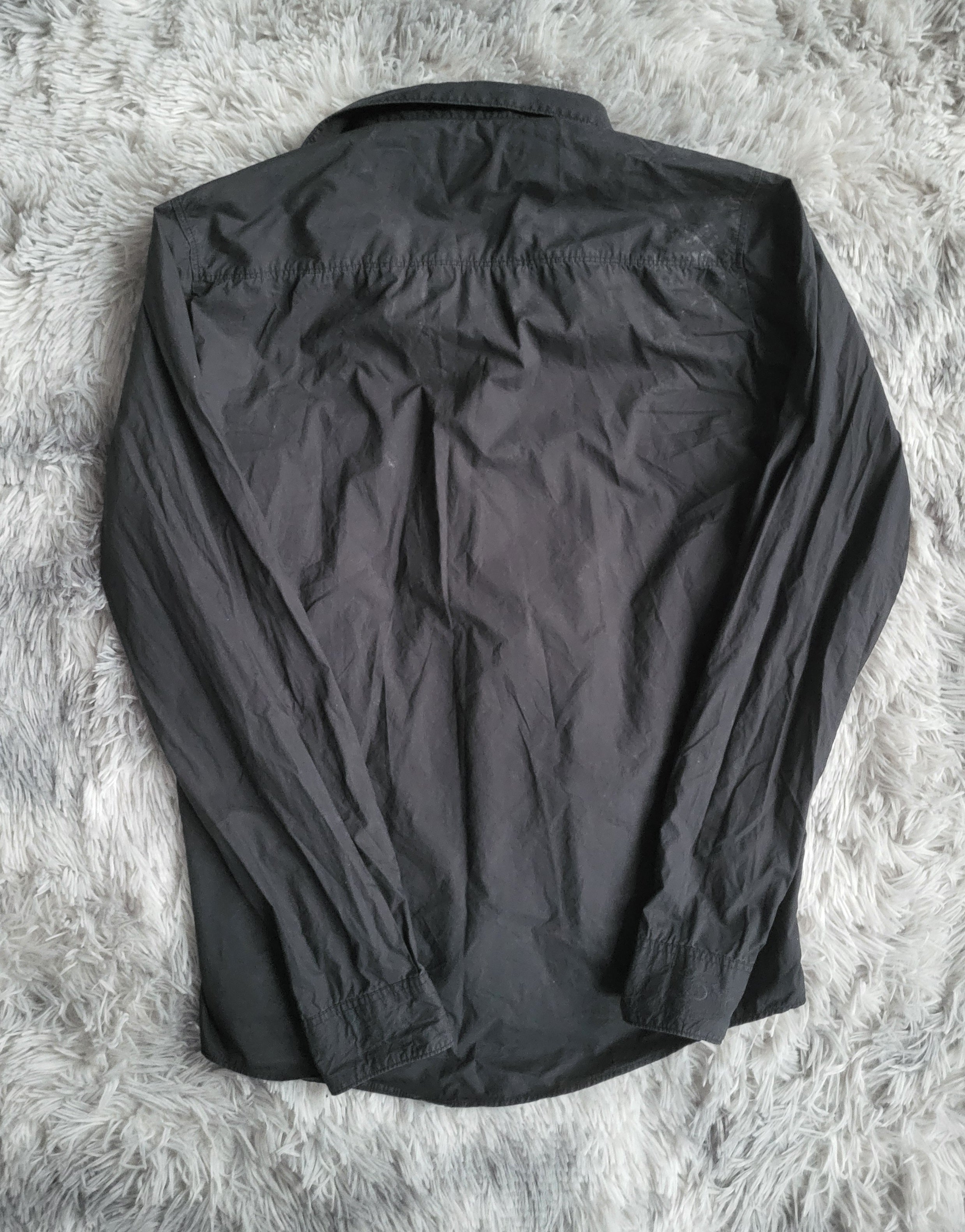 Chemise HUGO Hugo Boss Slim Fit Noire - Bande Contrastée - Taille XL - Archive Luxury