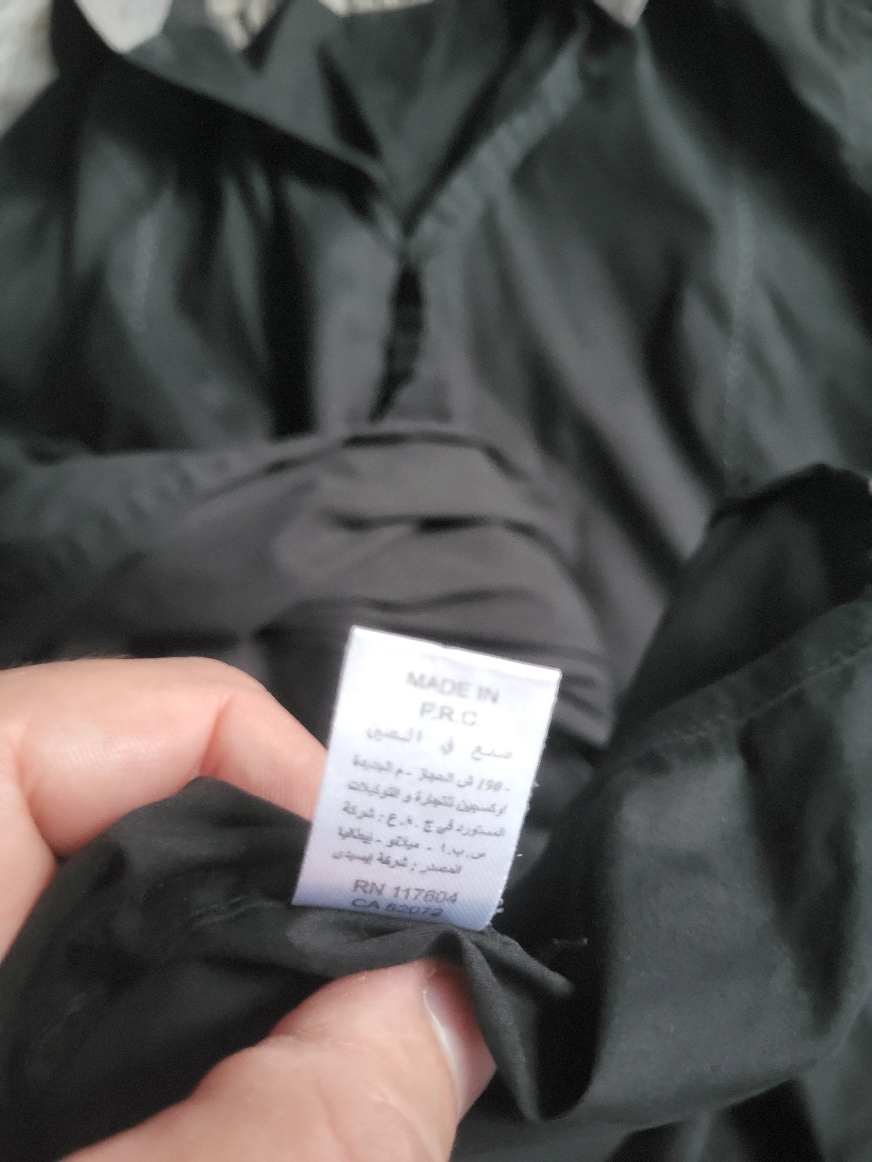 Chemise Noire Homme Antony Morato -  Easy Care Slim Fit - Taille 50 IT (L) - Stretch Luxe