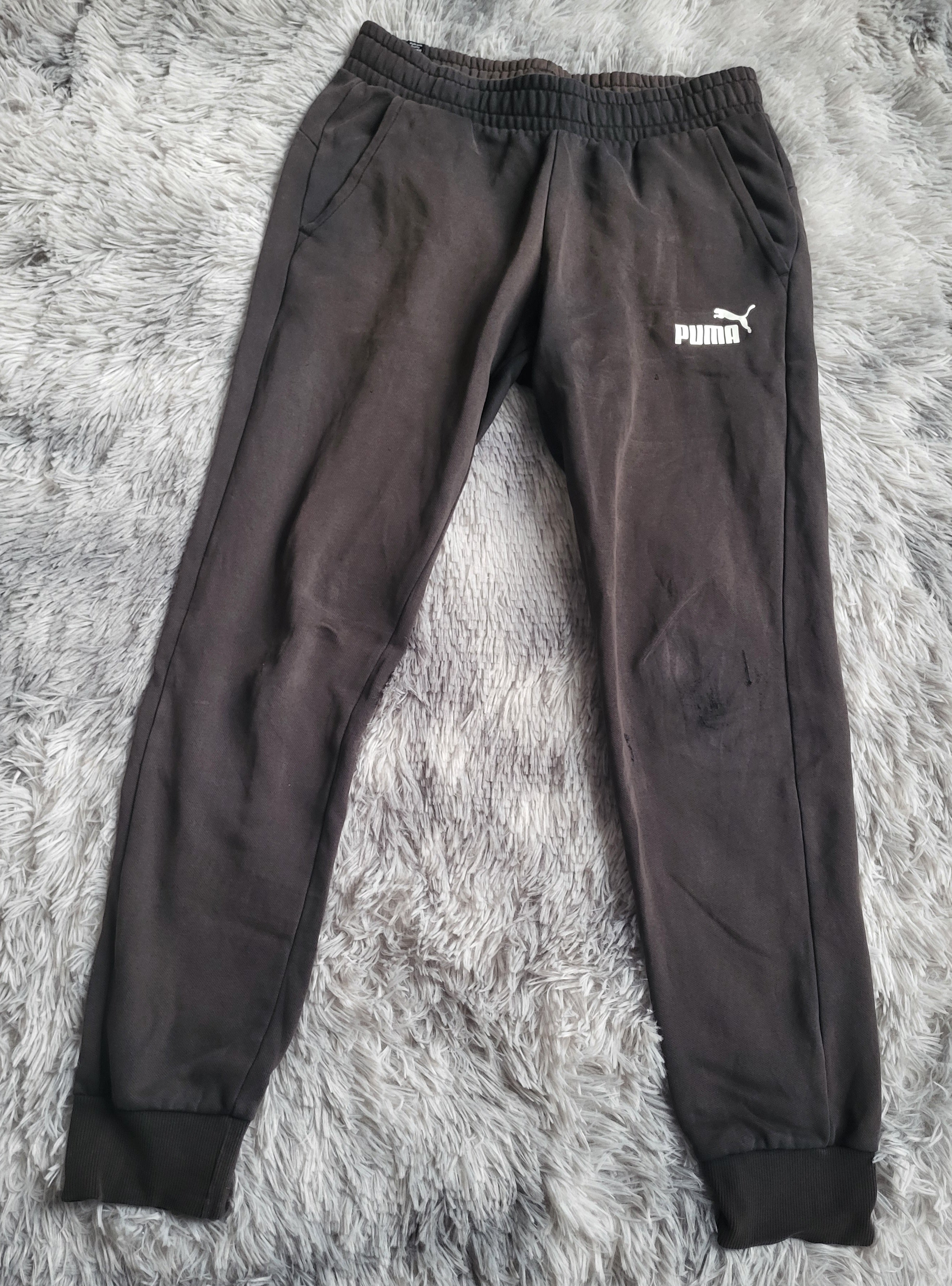 Pantalon de Jogging Puma Essentials Noir – Taille M – Unisexe – Idéal Sport & Travaux