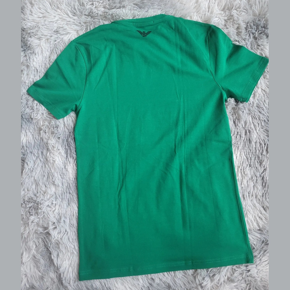 T-shirt Emporio Armani – Logo Mega Eagle – Vert Kelly – Taille L