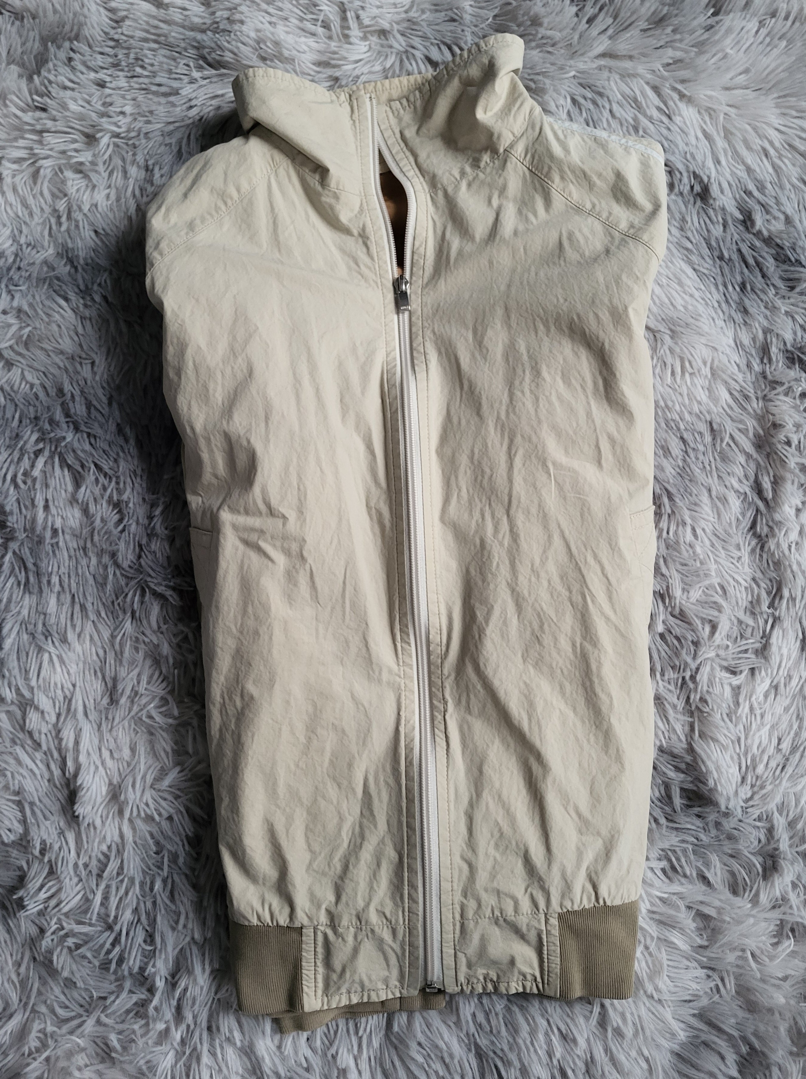 Blouson Harrington HUGO BOSS Vintage 2005 – Collection Metzingen – Beige – Taille XL