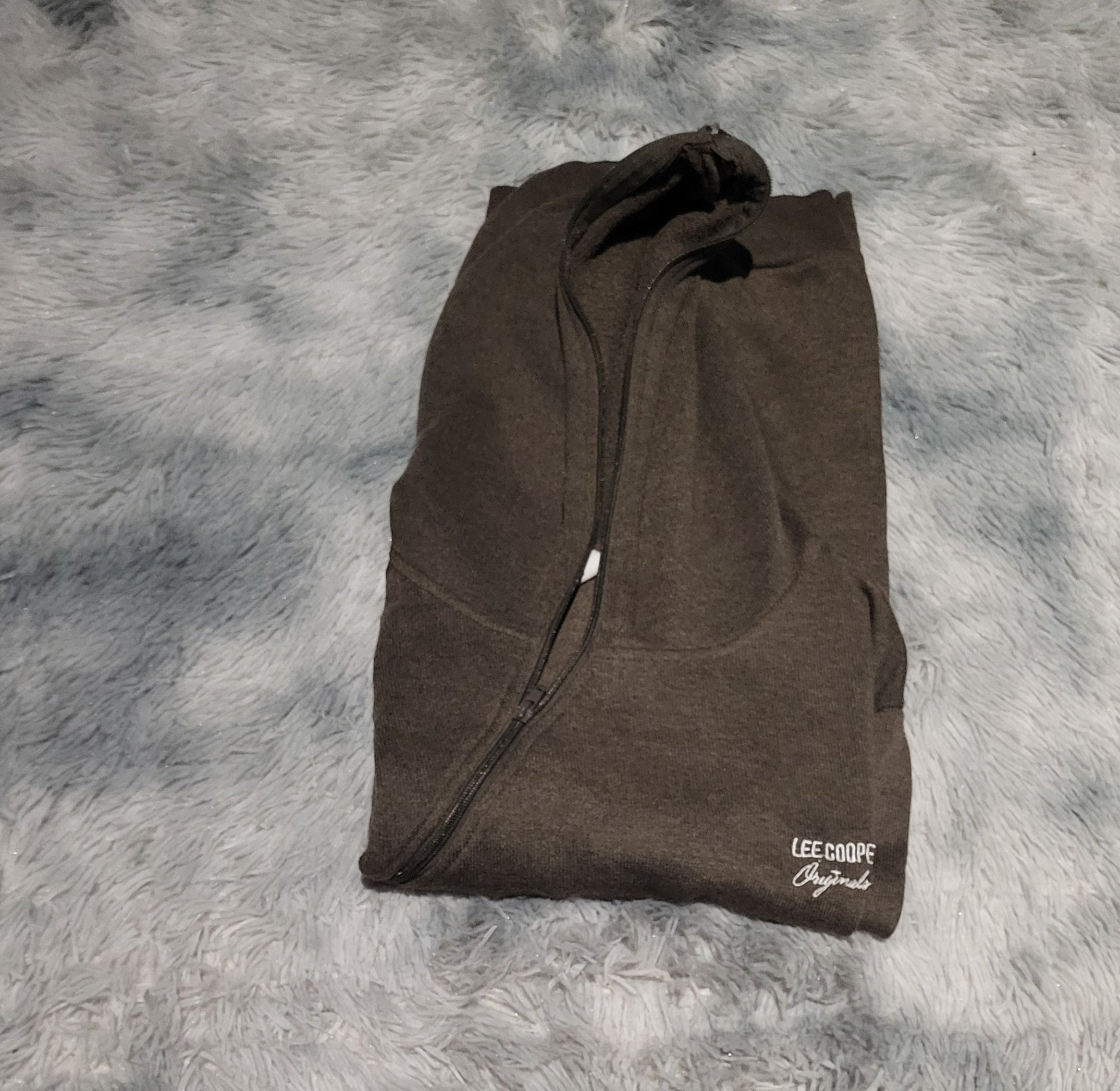 Hoodie Lee Cooper Originals - Style Unique Zip Latéral - XL