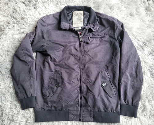 Blouson Harrington Jack & Jones Premium – Bleu Marine – Taille L – Mi-saison