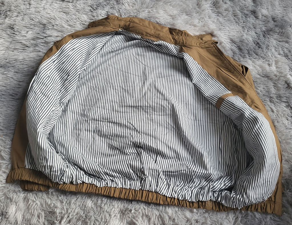 Veste Harrington Polo Ralph Lauren Homme - Beige - Coton Premium - Taille XL - Neuf