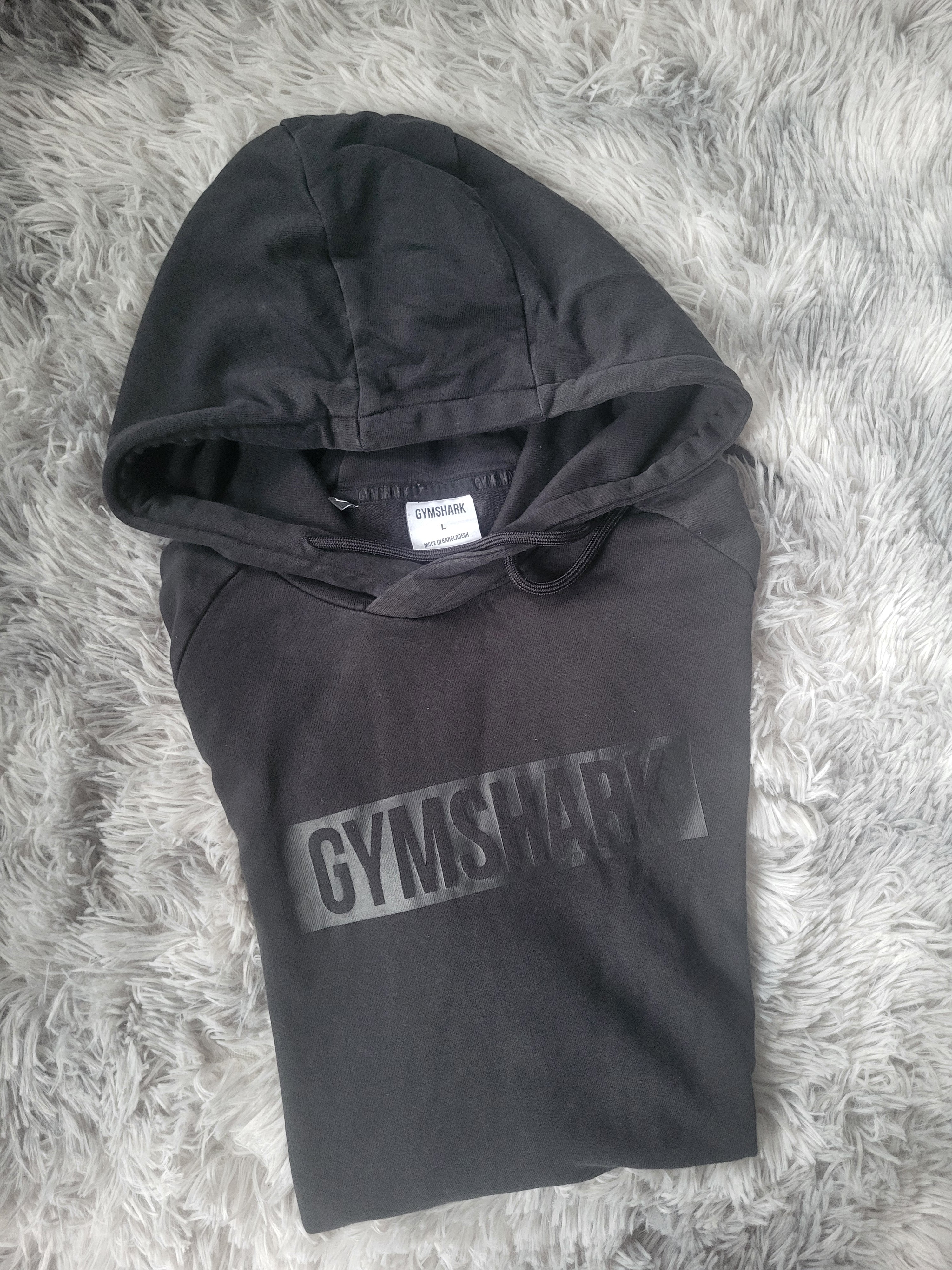 Sweat à capuche Gymshark Noir - Coupe Loose - Taille L - Style Fitness/Lounge