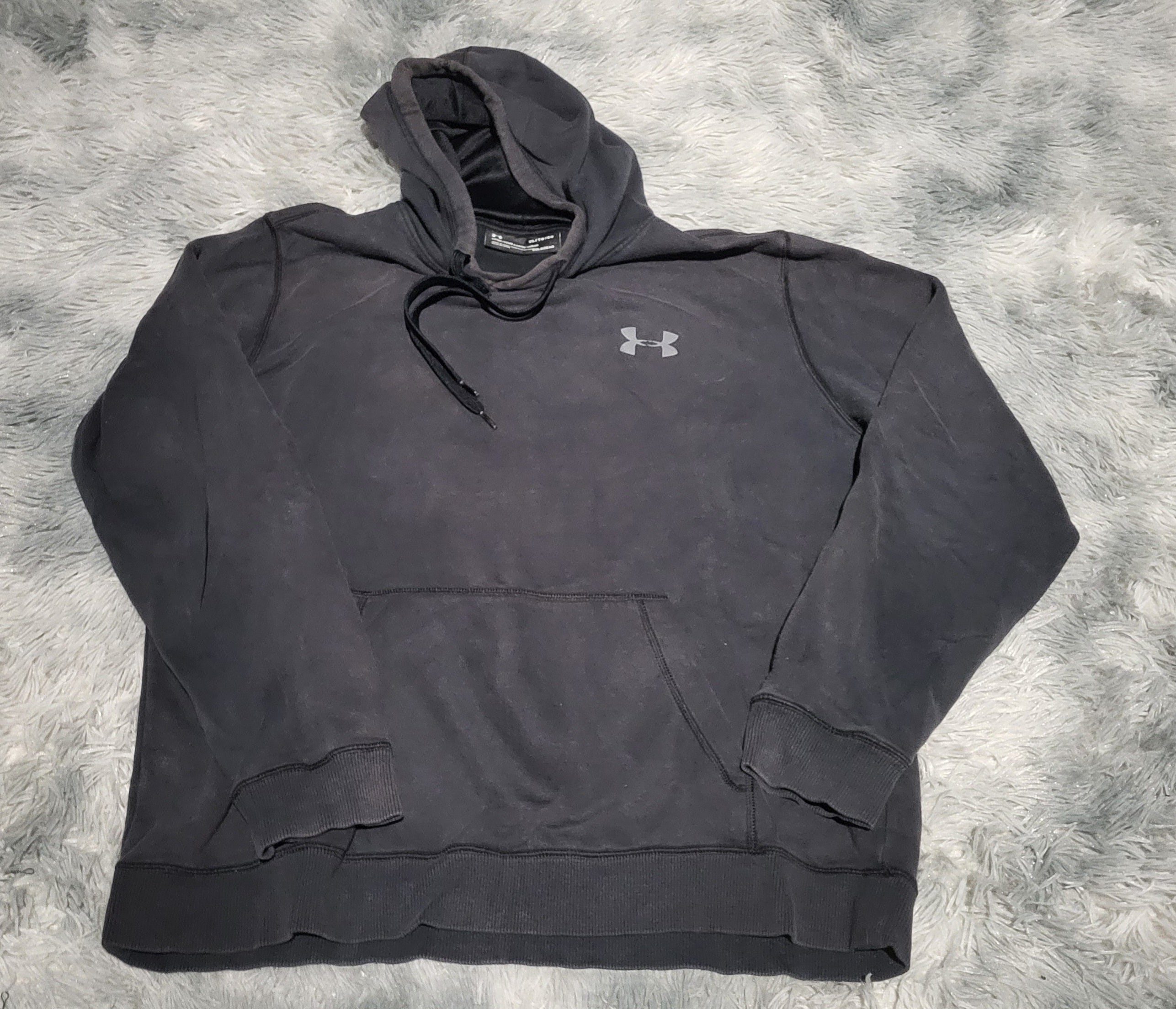 Sweat à capuche Under Armour ColdGear - Gris Anthracite - XL