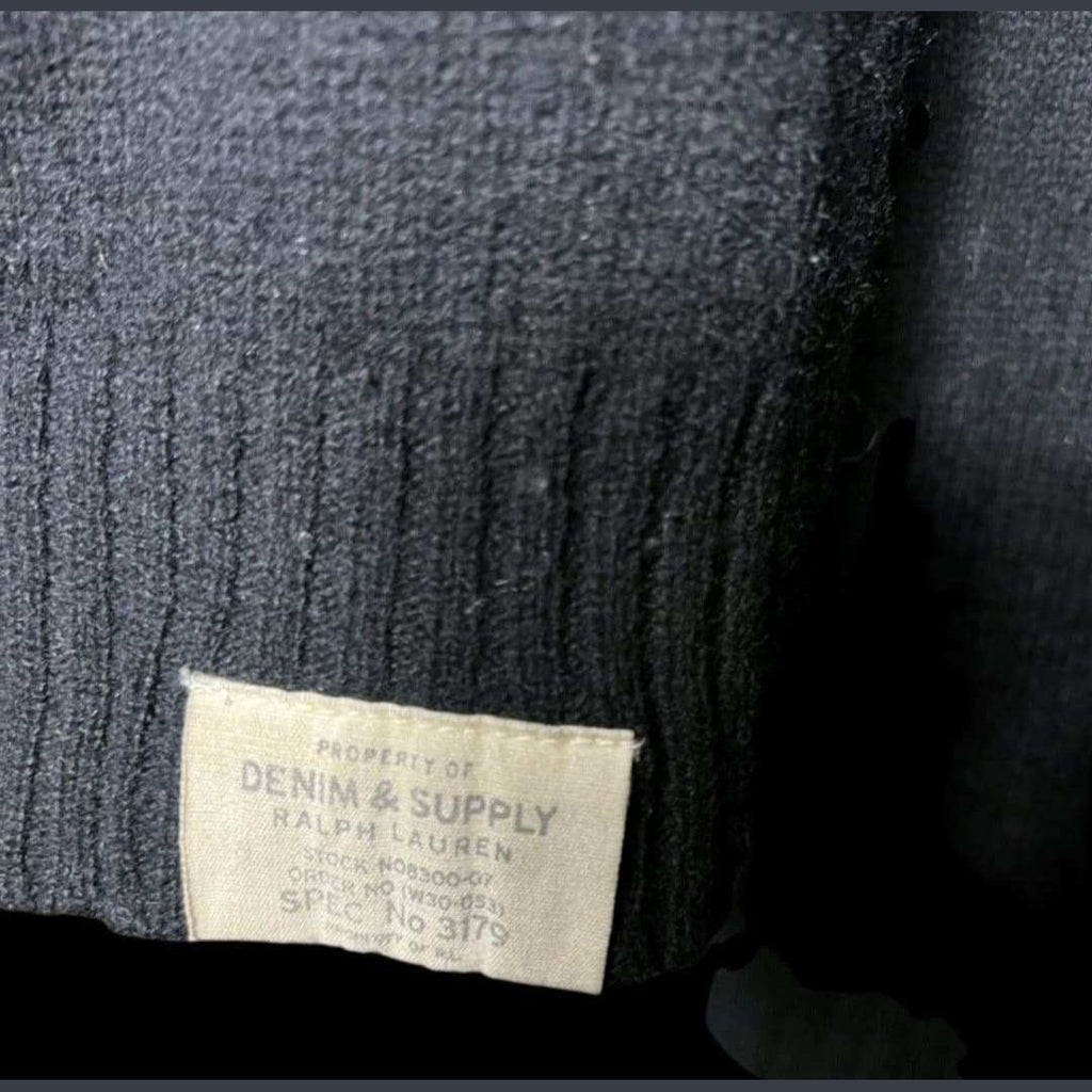 Pull noir Denim & Supply Ralph Lauren, taille non indiquée, Fripes Sélect