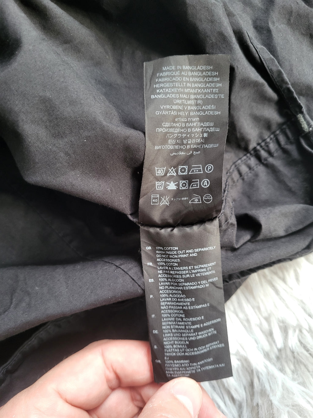 Chemise G-Star RAW 3301 Zippée - Utility Denim Noir - Taille L - Overshirt Veste Technique