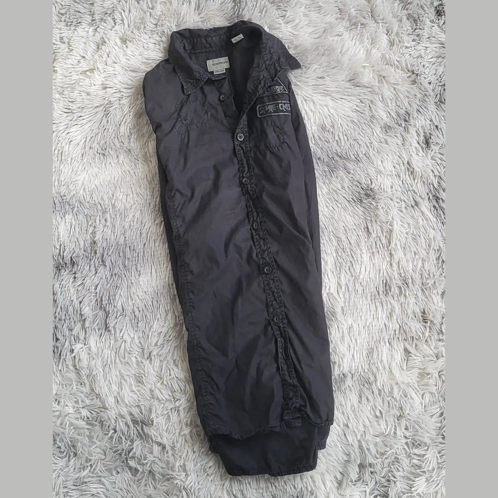 Chemise noire Signé-Casuals, taille L, Fripes Sélect