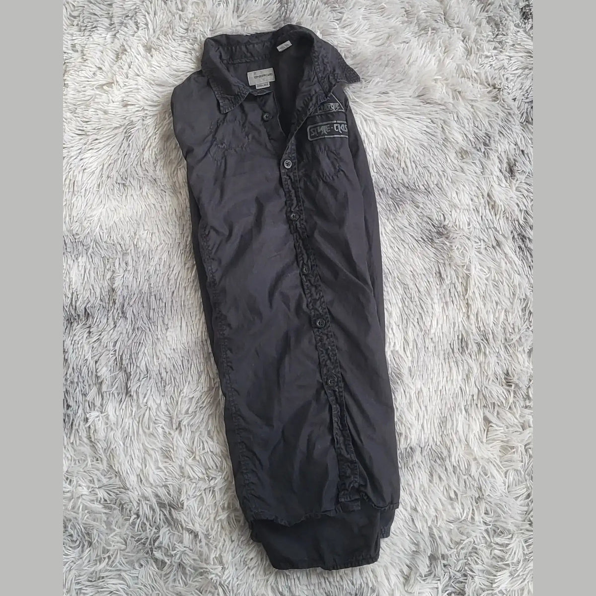 Chemise noire Signé-Casuals, taille L, Fripes Sélect