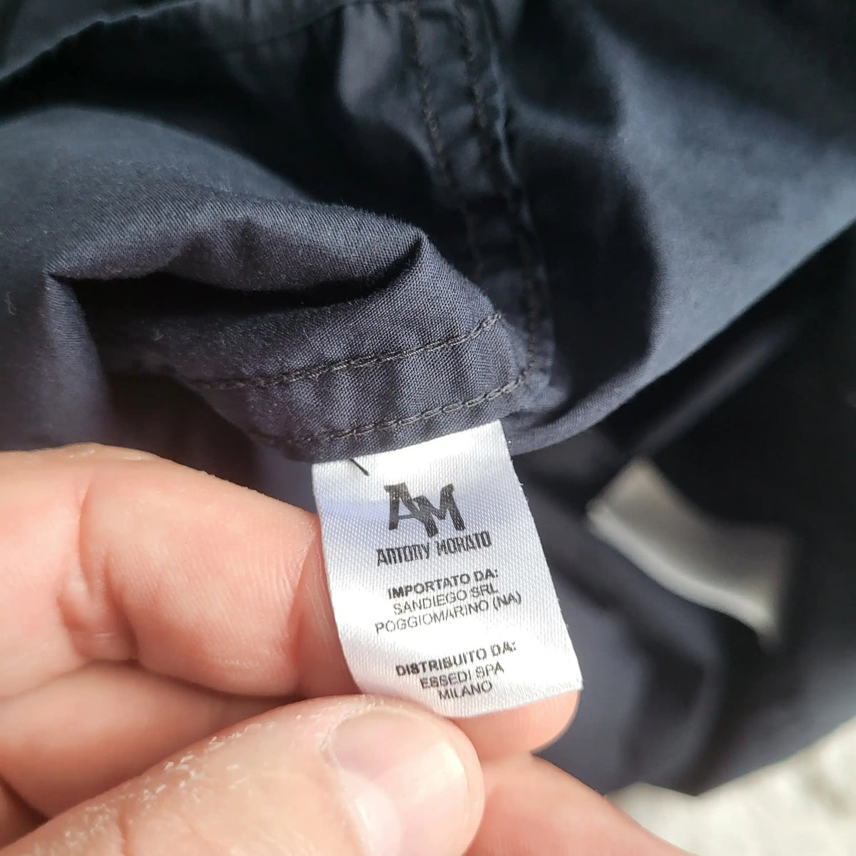 Chemise Antony Morato, noir, taille non précisée, Fripes Sélect