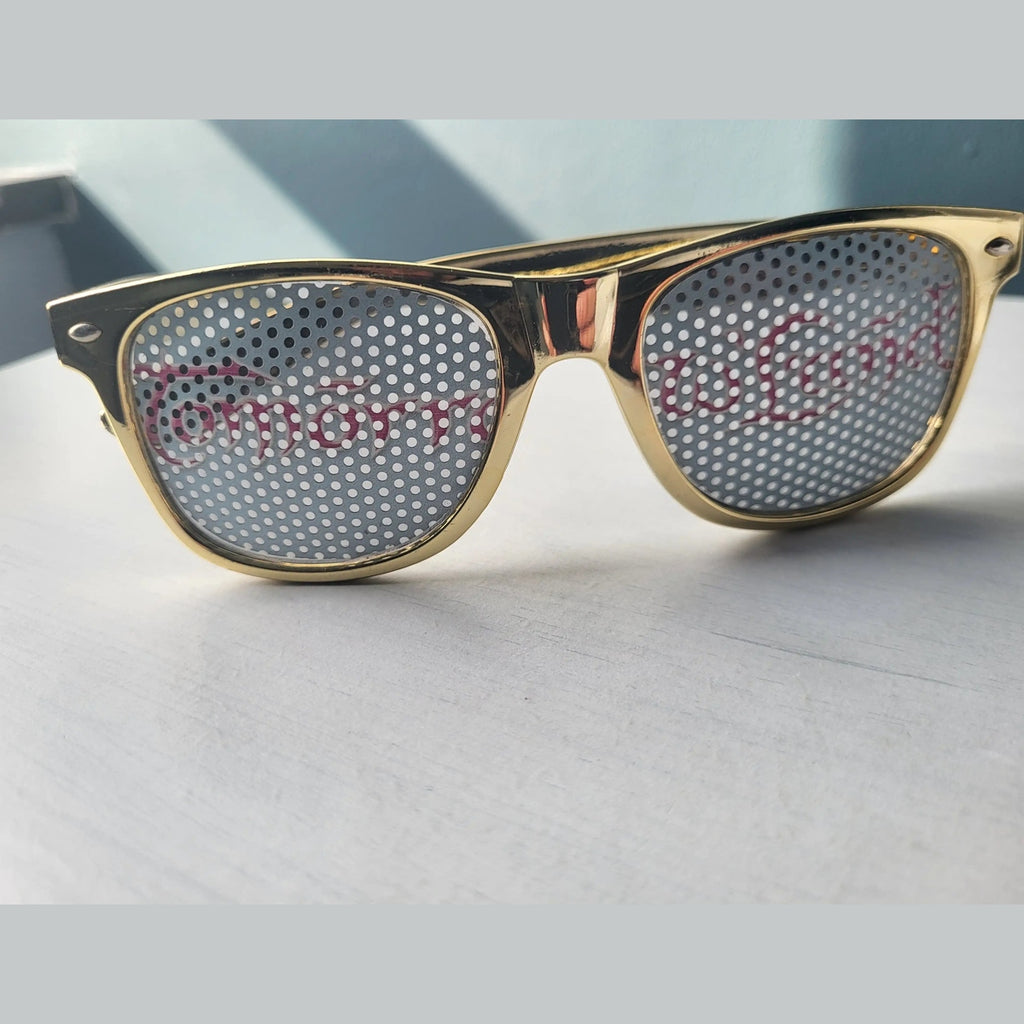 Lunettes Collector Tomorrowland x Lulu Frenchie – Édition Dorée – État Exceptionnel