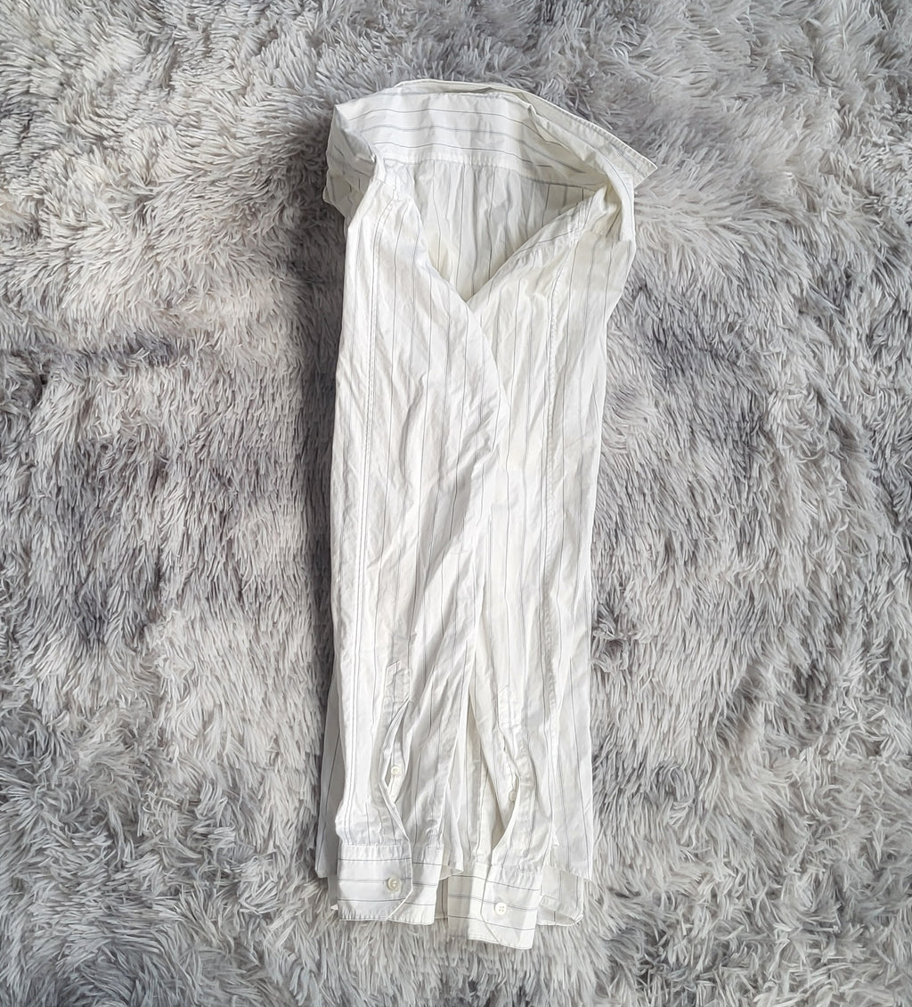 Chemise HUGO Hugo Boss Slim Fit - Rayures Bâtons Bleu/Gris - Taille XL