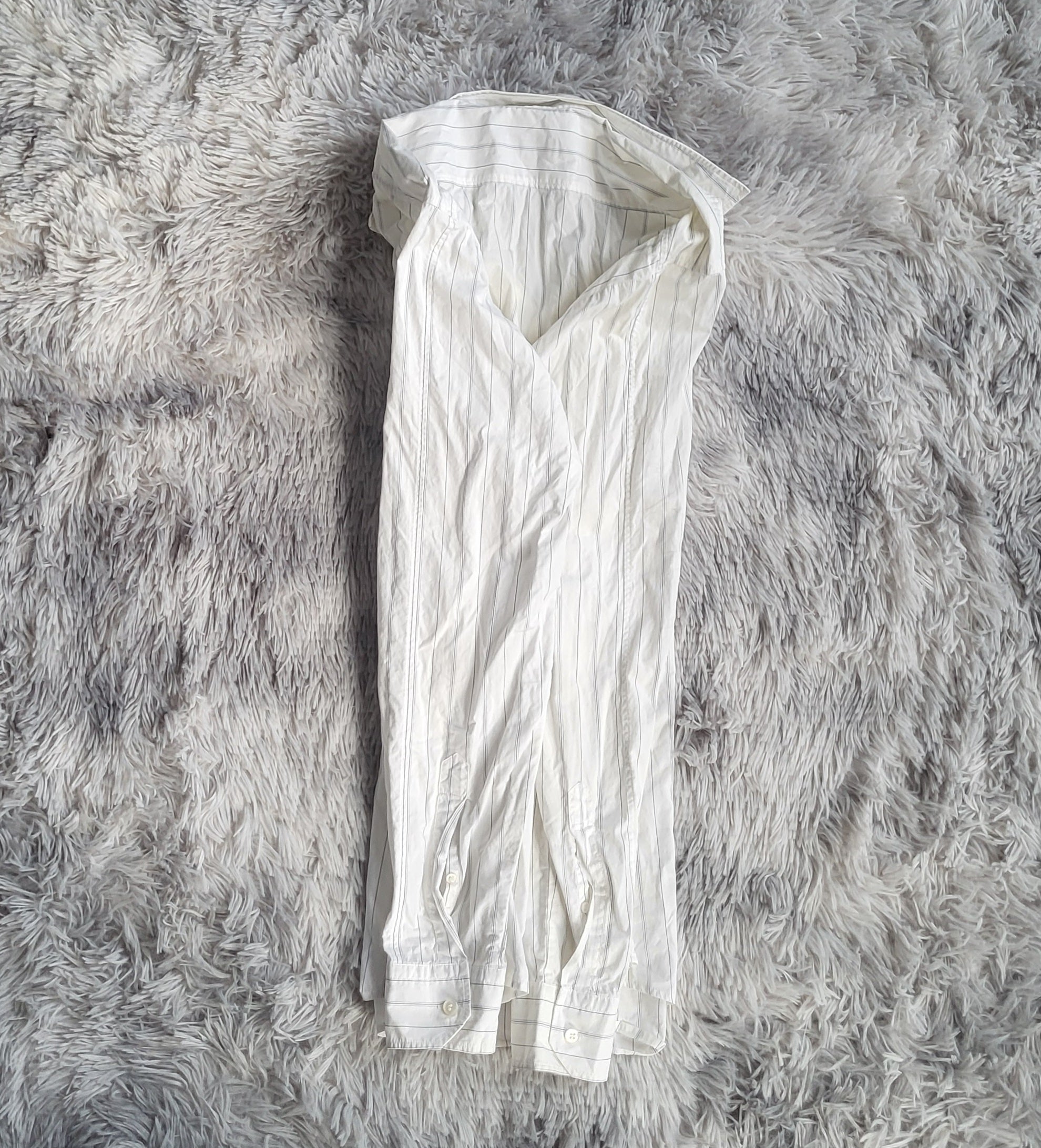 Chemise HUGO Hugo Boss Slim Fit - Rayures Bâtons Bleu/Gris - Taille XL