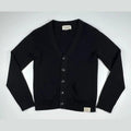 Cardigan noir Dennis & Stitch, taille S, manches longues, Fripes Sélect