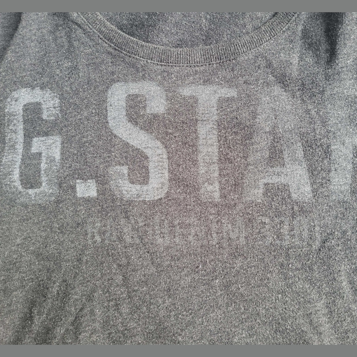 T-shirt gris G-Star, taille non visible, Fripes Sélect