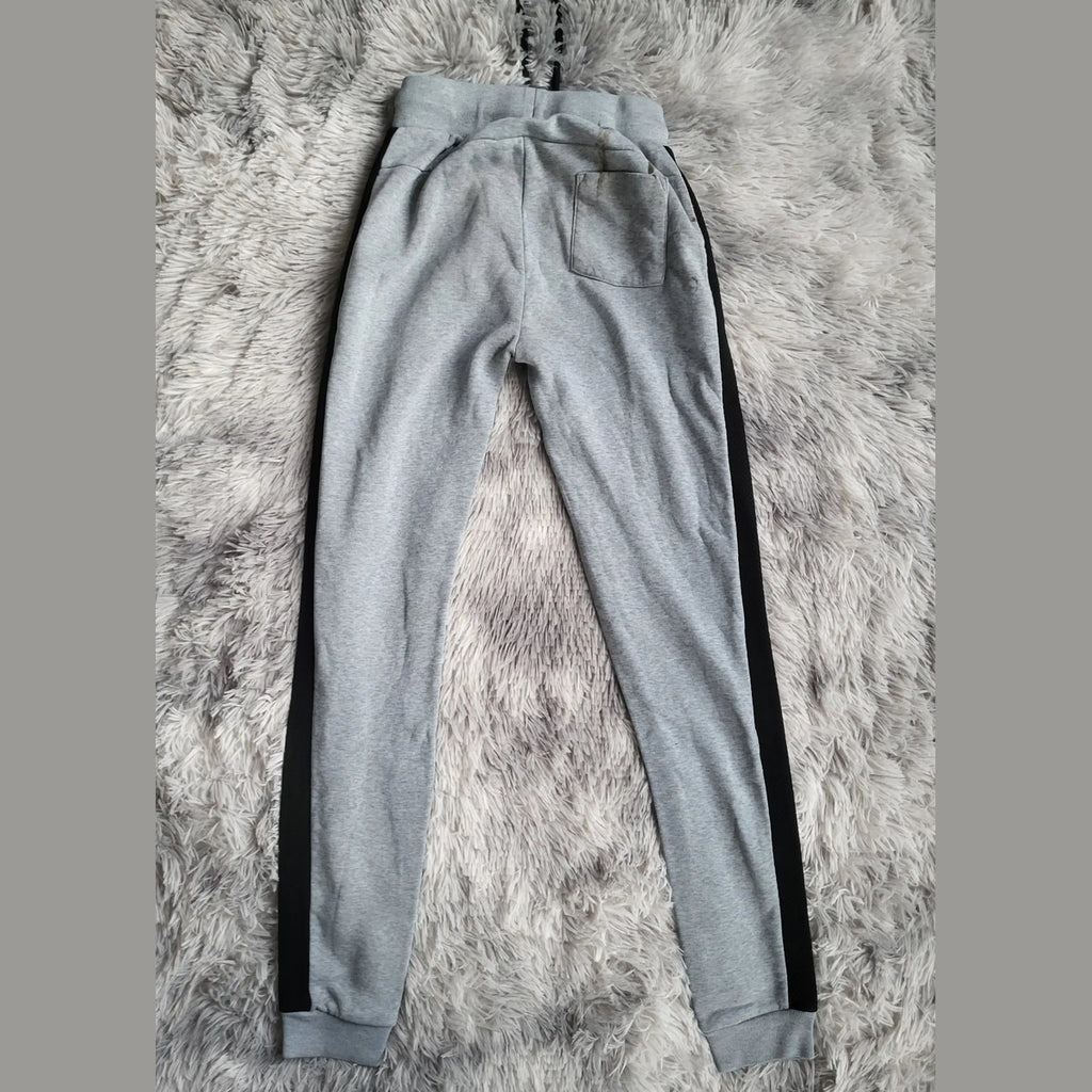 Jogging Everlast Premium Gris Chiné – Taille XS – Bandes Latérales – Unisexe Sport