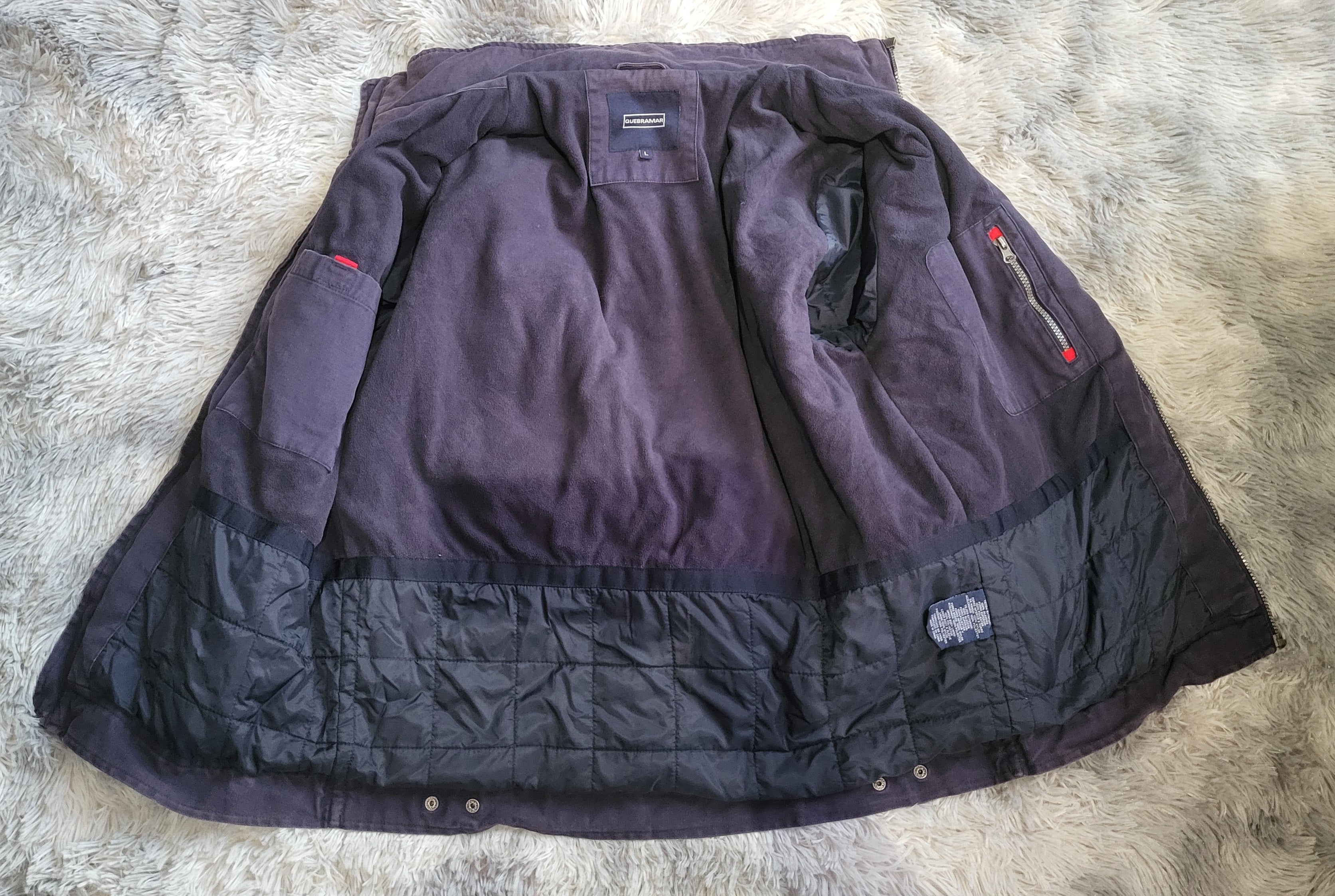 Blouson Nautique Quebramar Matelassé - Bleu Marine - Taille L