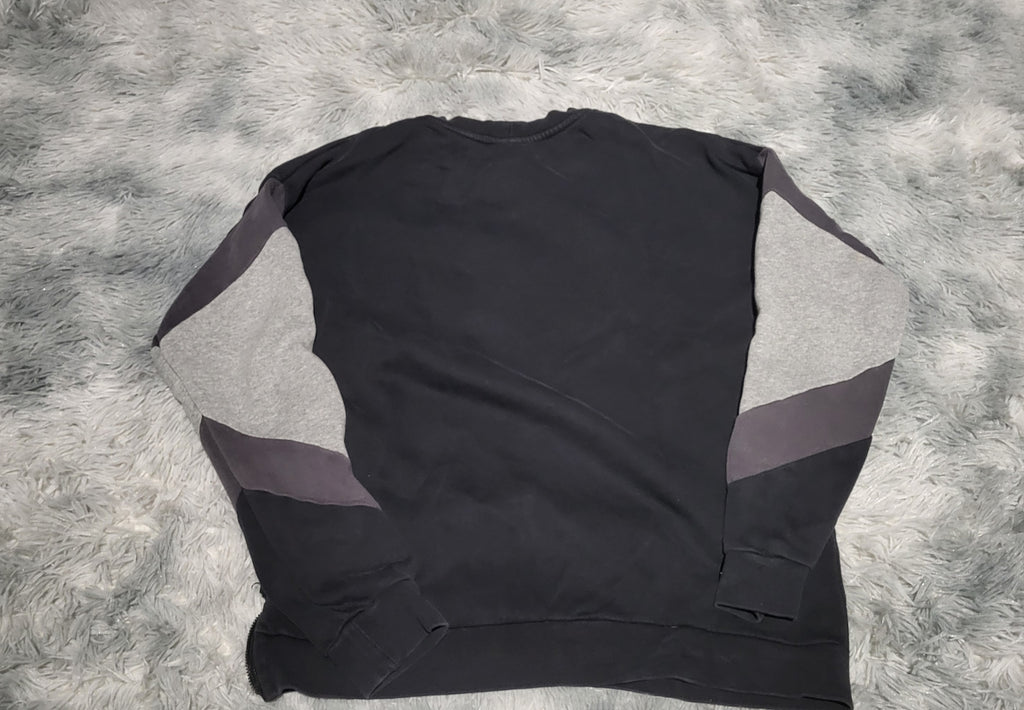 Sweat Nike Air Crewneck - Noir & Gris - Taille L - Zip Latéral Style