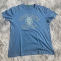 T-shirt Hugo Boss Green Team Bleu Coton Pima Sport Chic Taille M