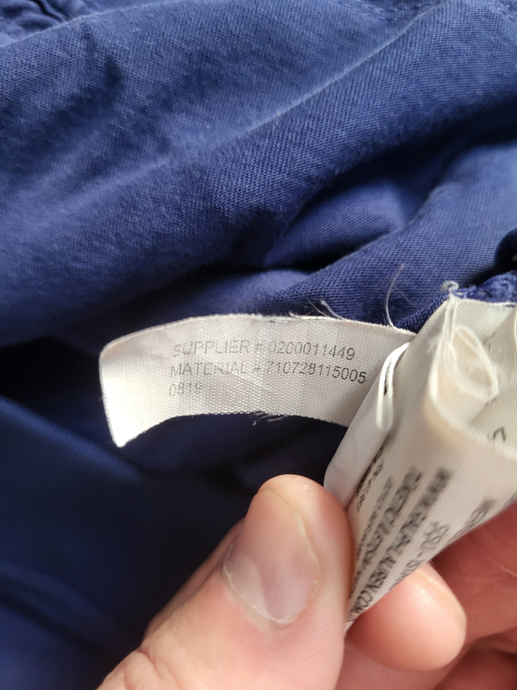 Veste Zippée POLO RALPH LAUREN Vintage - Bomber Bleu Marine XL