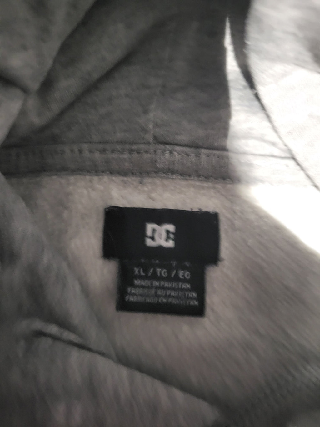 Sweat à capuche DC Shoes Originals Gris - Taille XL