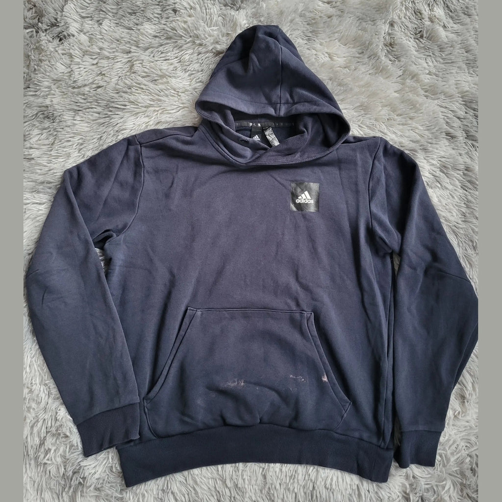 Hoodie Adidas Must Haves Enhanced Graphic - Bleu Marine - Taille M