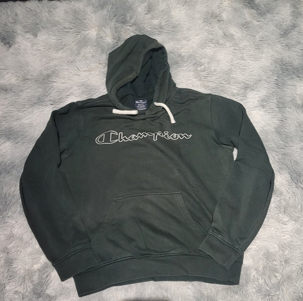 Sweat à capuche Champion noir – Taille S