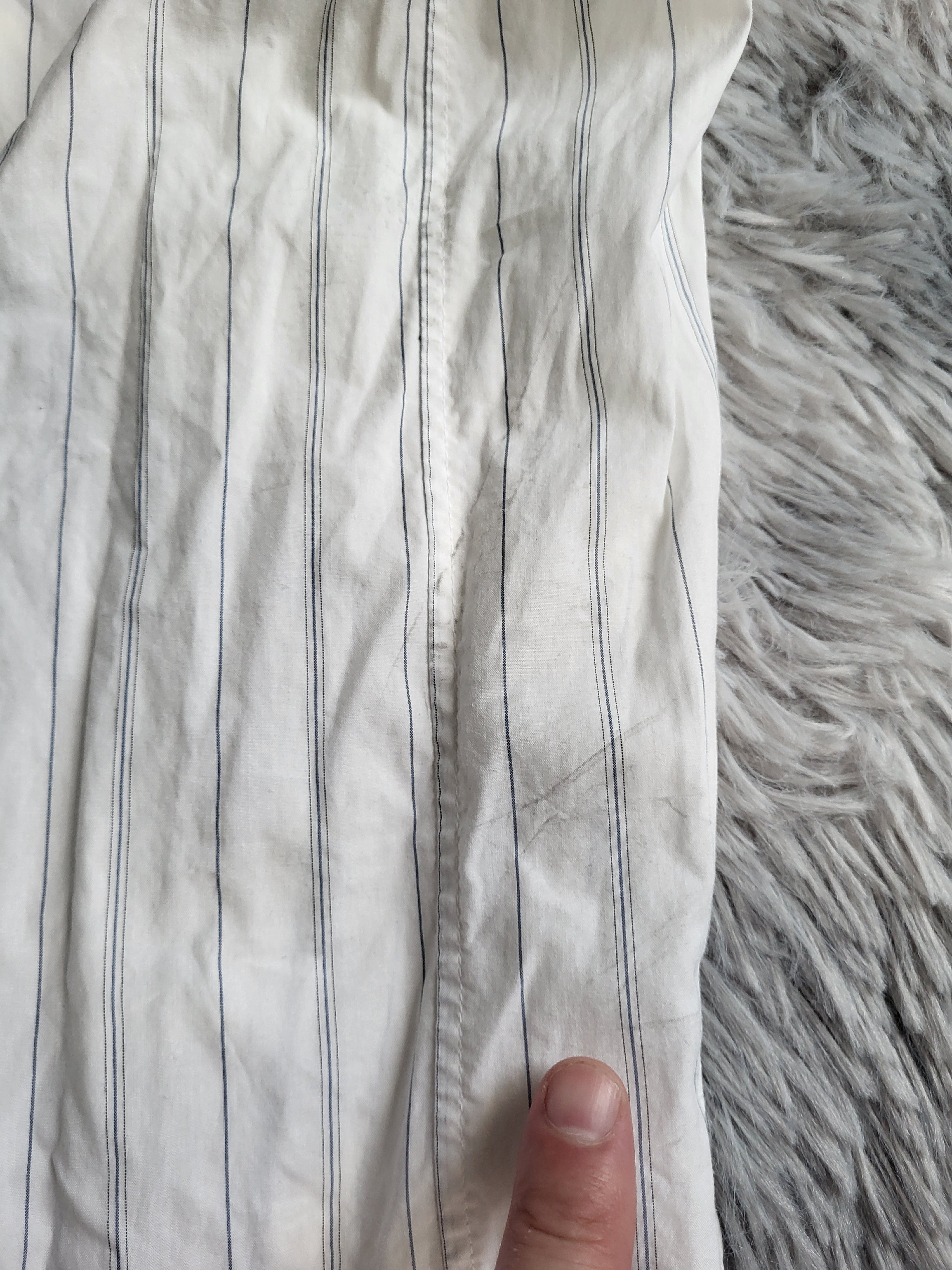 Chemise HUGO Hugo Boss Slim Fit - Rayures Bâtons Bleu/Gris - Taille XL