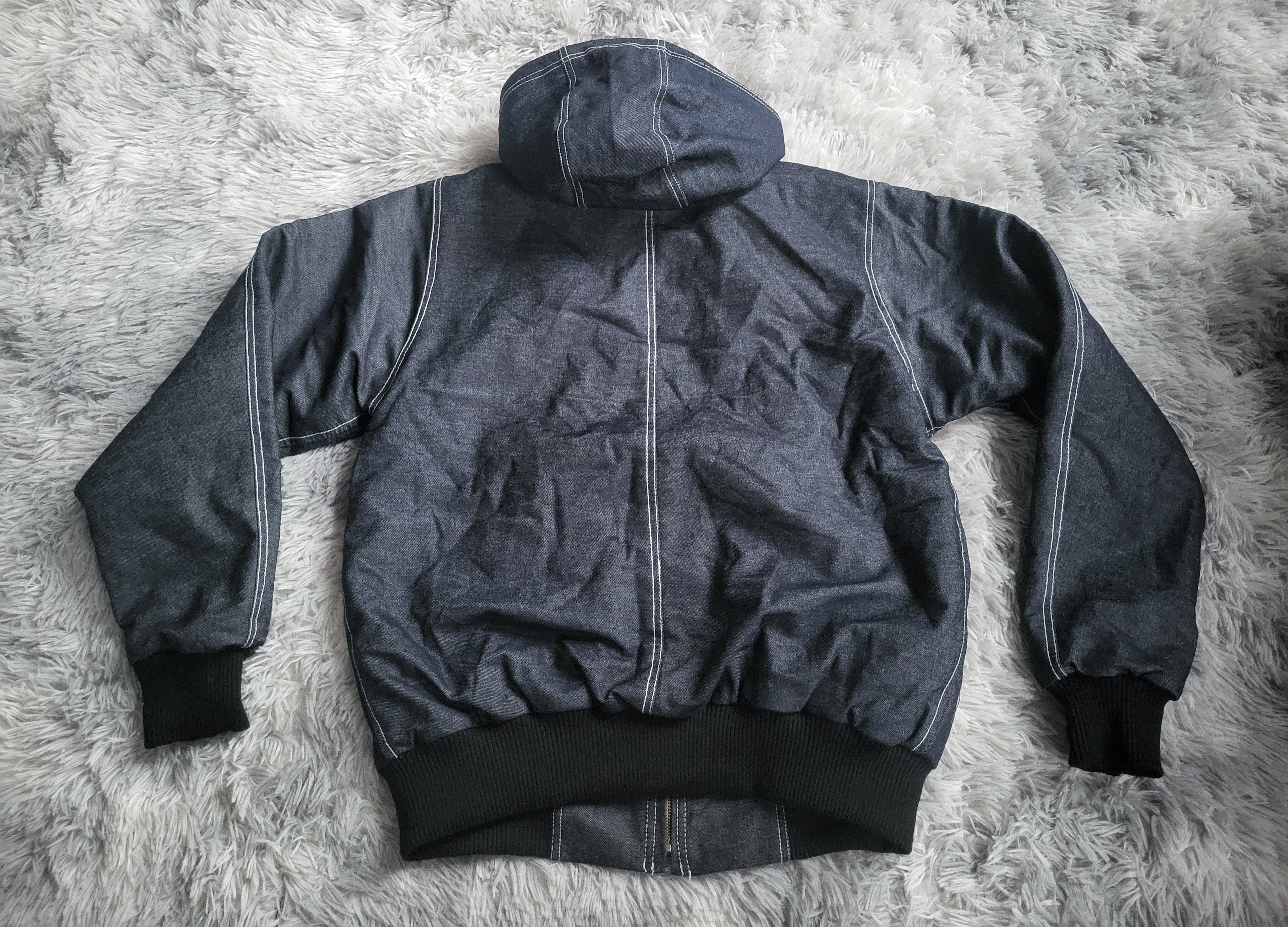 Veste Carhartt Active Denim Bleu Foncé - Made in USA - Vintage - Taille M -  État impéccable !