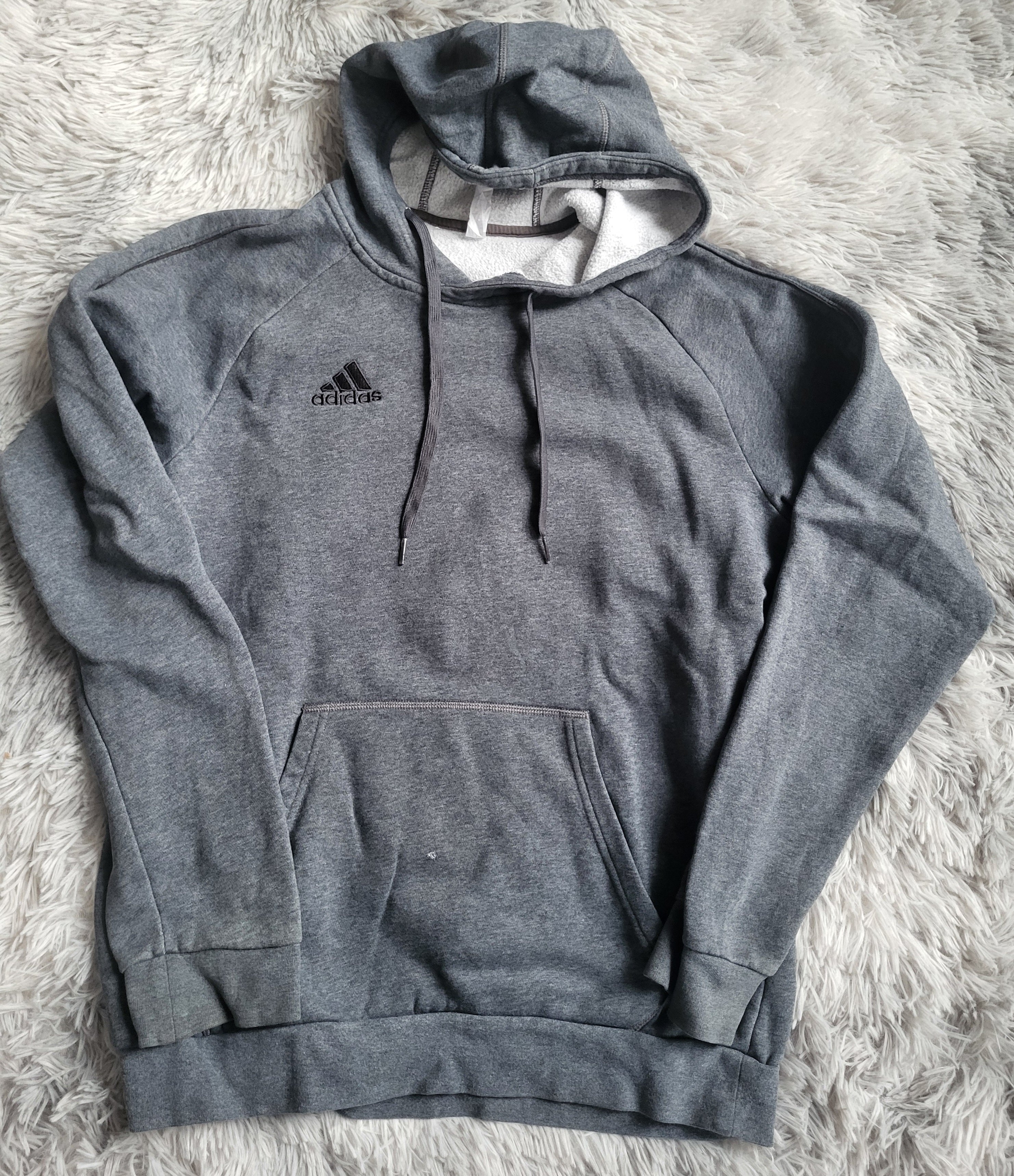 Sweat à capuche Adidas Core 18 – Gris Anthracite – Taille M