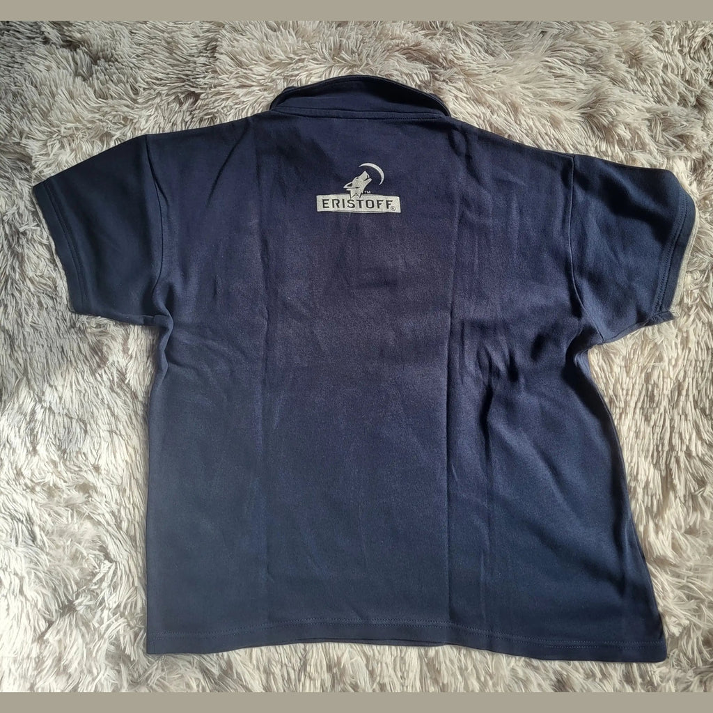 Polo Eristoff Officiel Collector – Bleu Marine – Taille L – 100% Coton 
