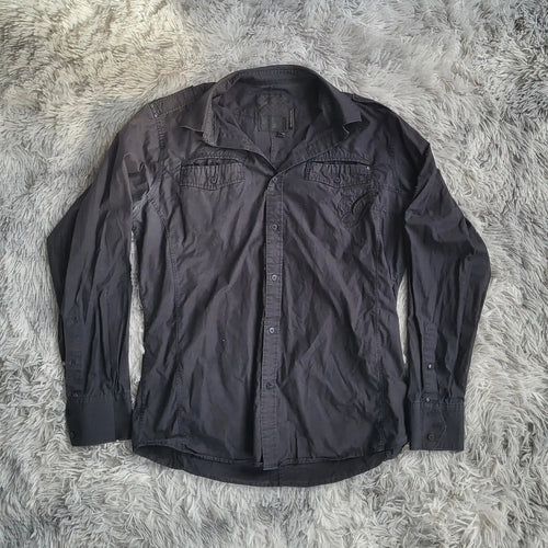 Chemise G-Star RAW 3301 Black Denim - Taille XL - Style Workwear Archive