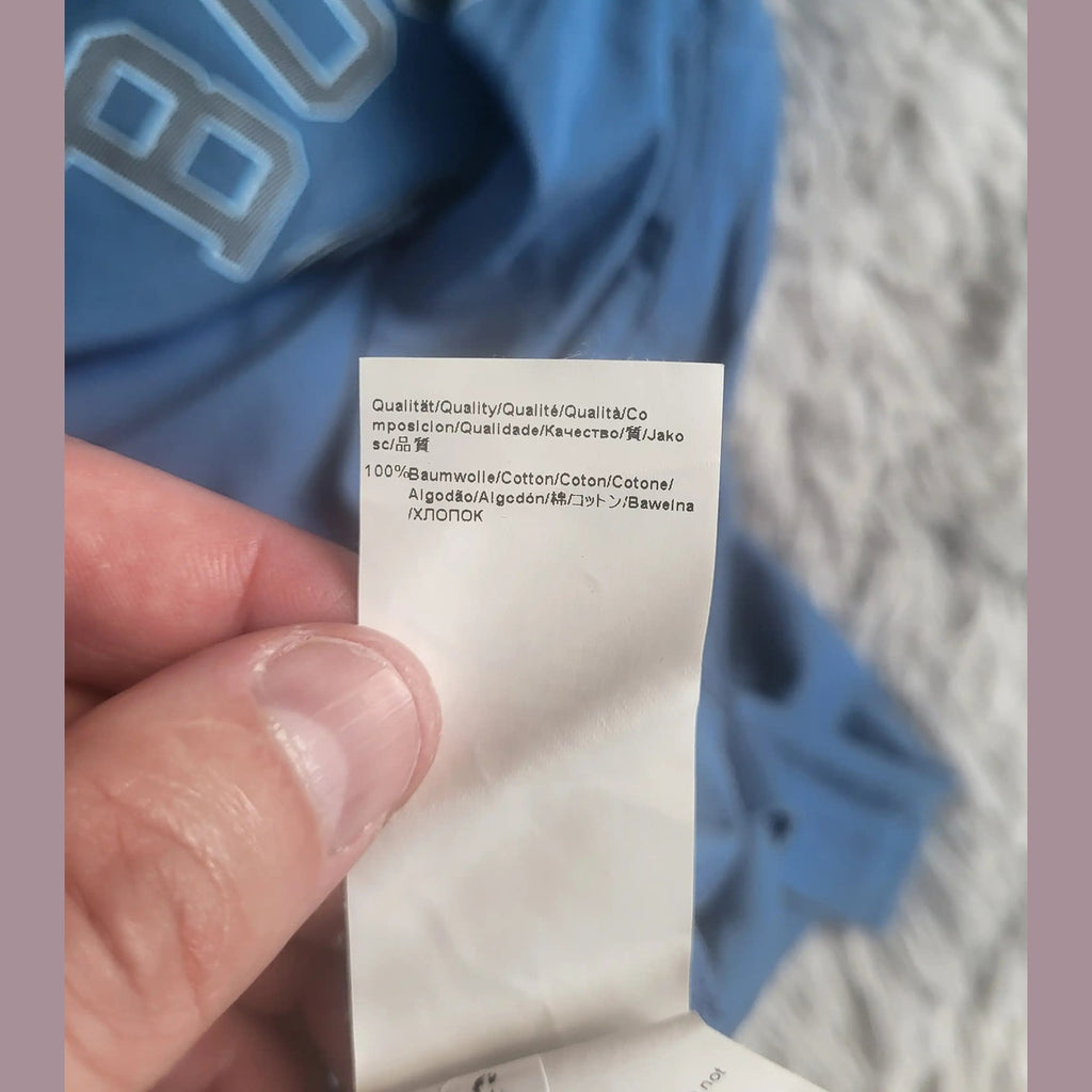 Sweat bleu BOSS en coton, taille non visible, Fripes Sélect