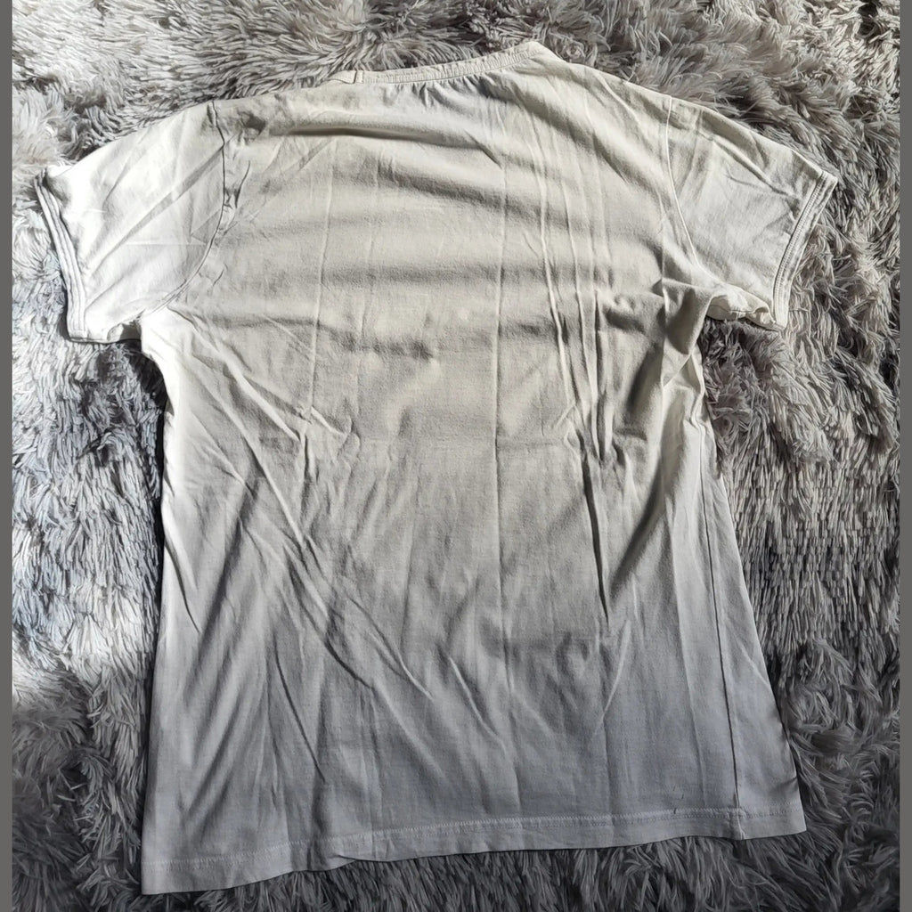 T-shirt Bill Tornade Paris – Graphique Typo – Taille L – Blanc Cassé