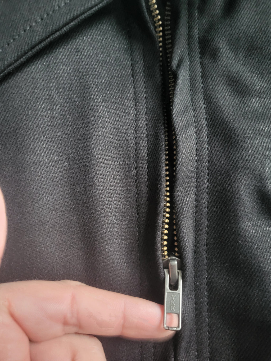 Veste Stüssy Canvas Shop Jacket Noire - Double Logo Brodé (Avant & Dos)Homme  - Style 118481 - Taille M - Neuf