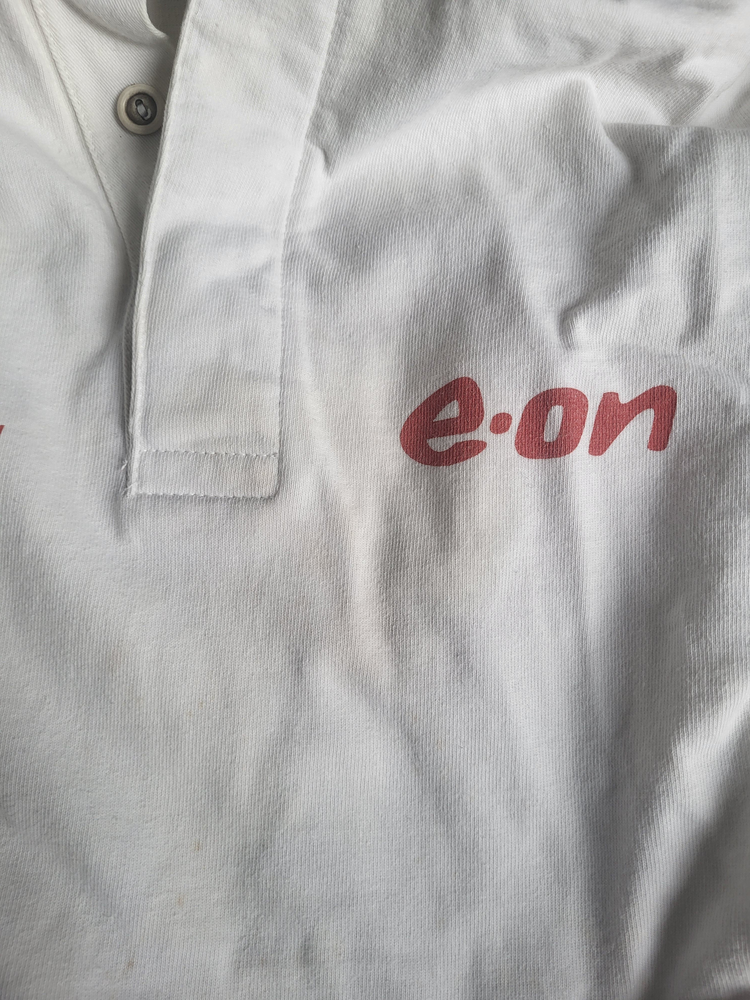 Polo Manches Longues Uneek – Style Workwear "E-on" – Taille L – Blanc