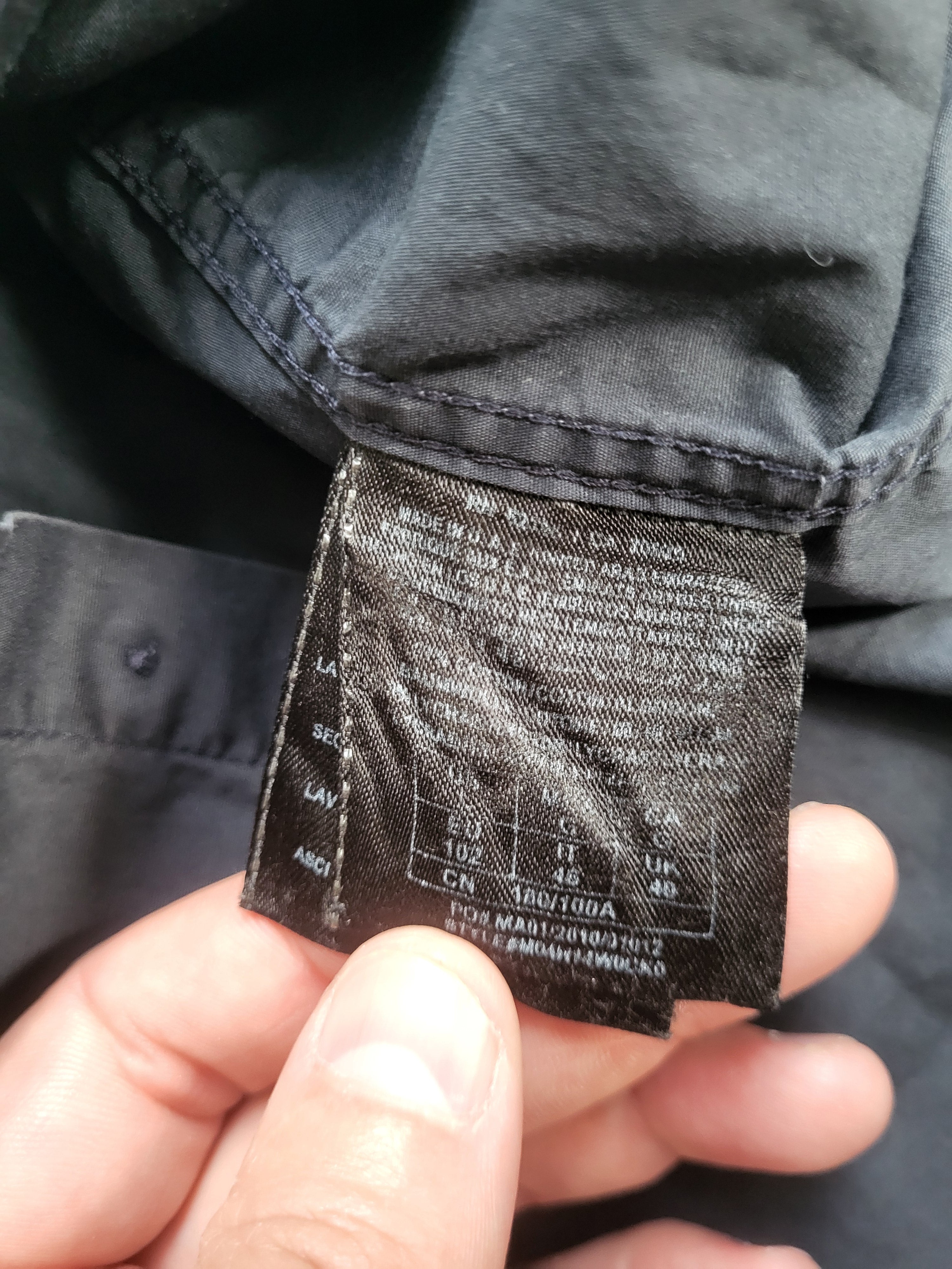 Chemise Guess - Marine - Taille L - Slim Fit – 100% Coton Premium – Style Officewear & Urbain Chic