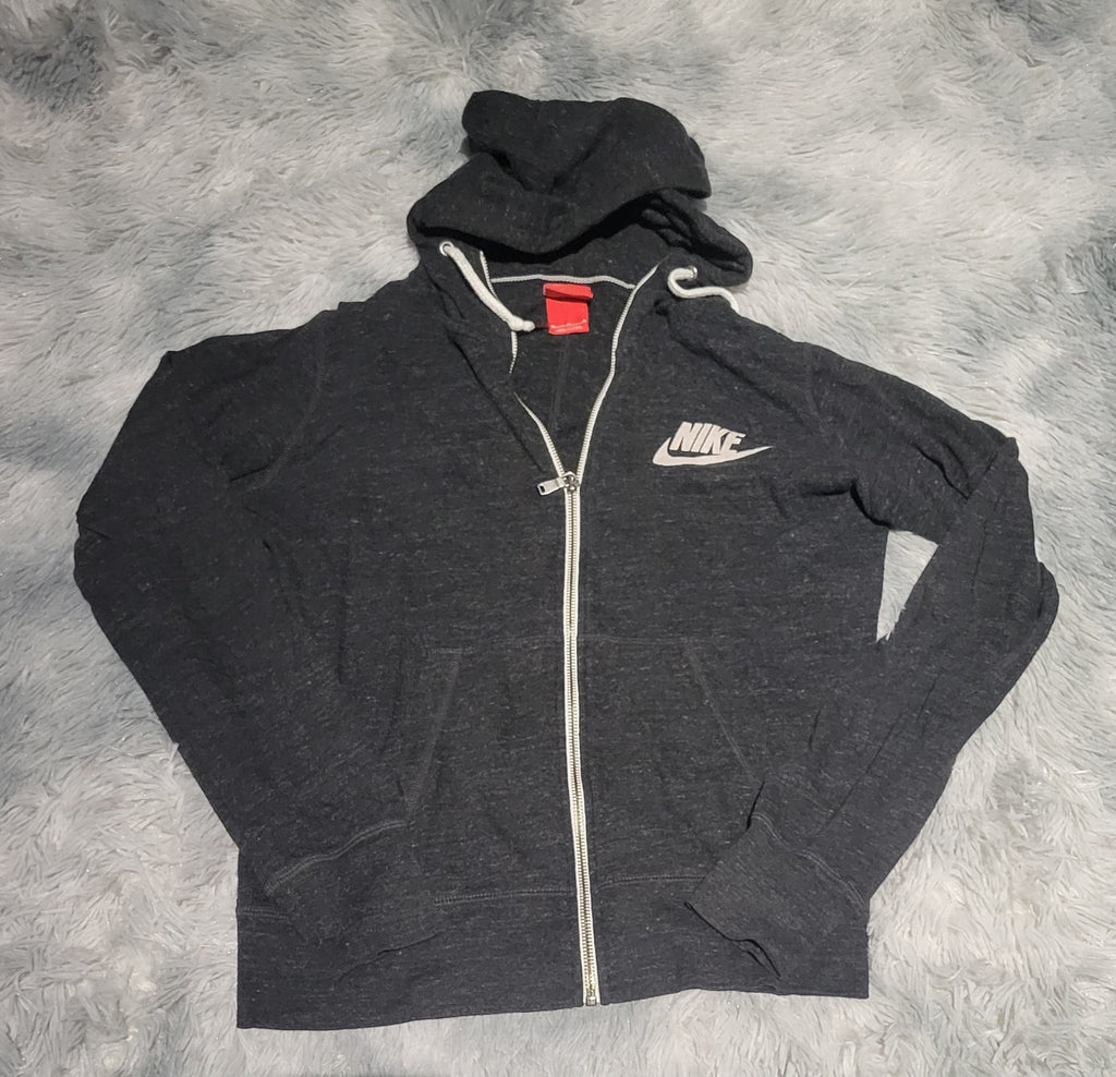 Sweat à capuche Nike Full-Zip Gris Anthracite Taille M