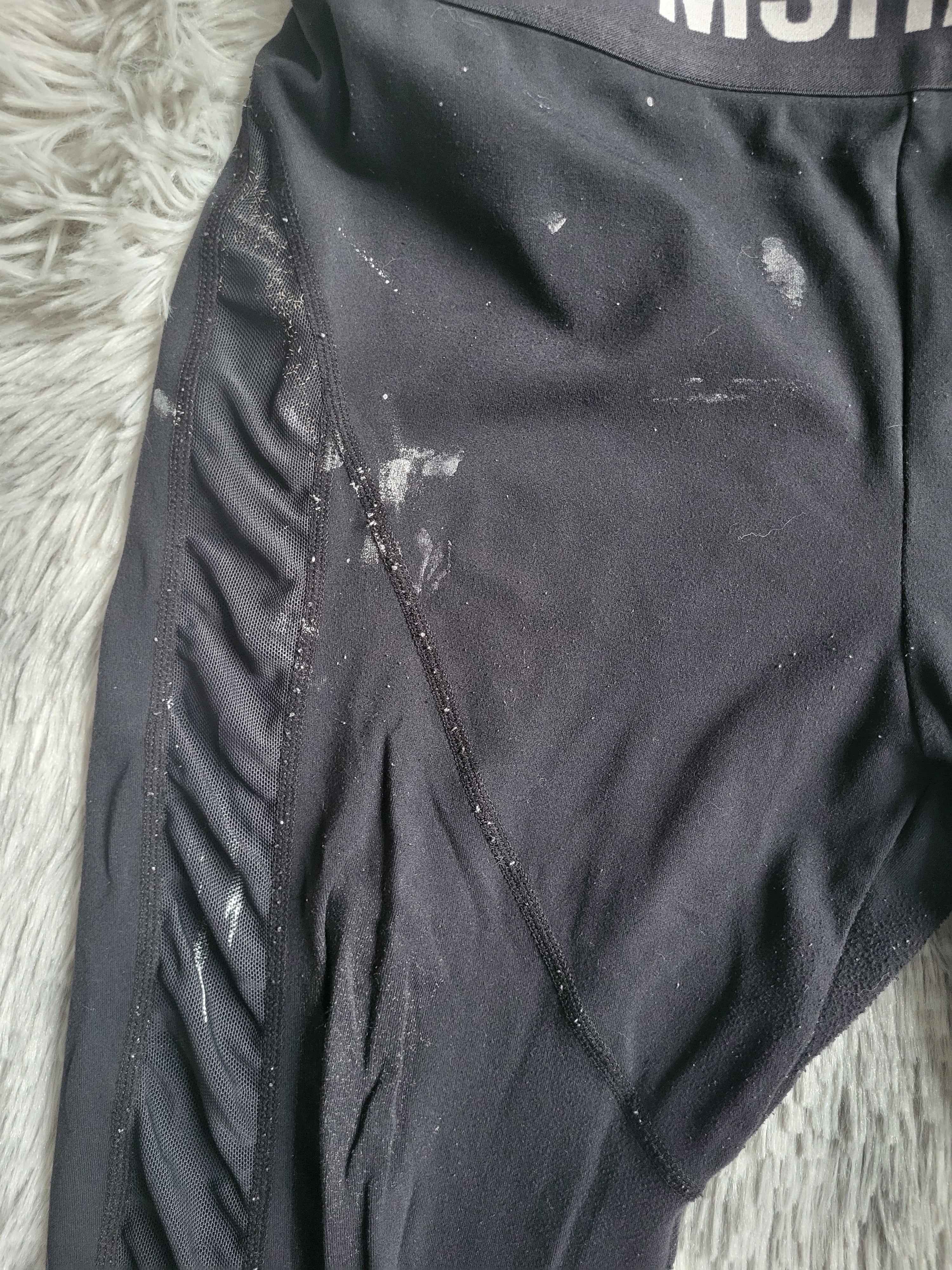 Legging de Sport Gymshark – Logo Waistband – Noir – Taille XL – Fitness & Training