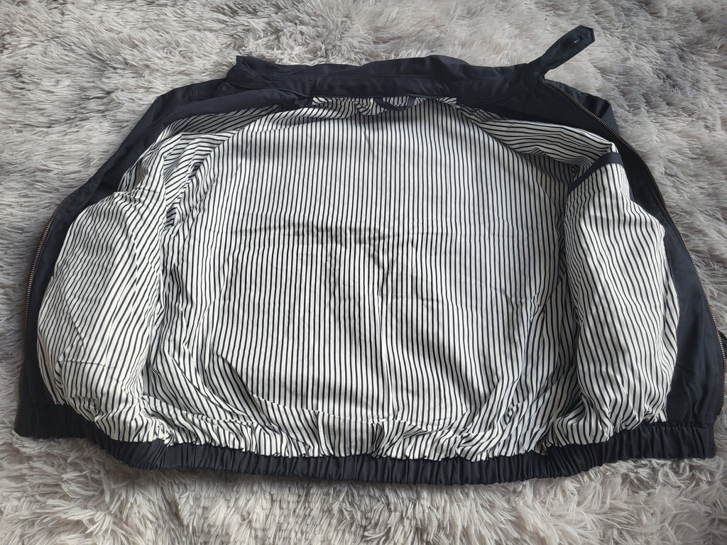 Veste Harrington Polo Ralph Lauren Homme - Bleu foncé - Coton Premium - Taille S - Neuf