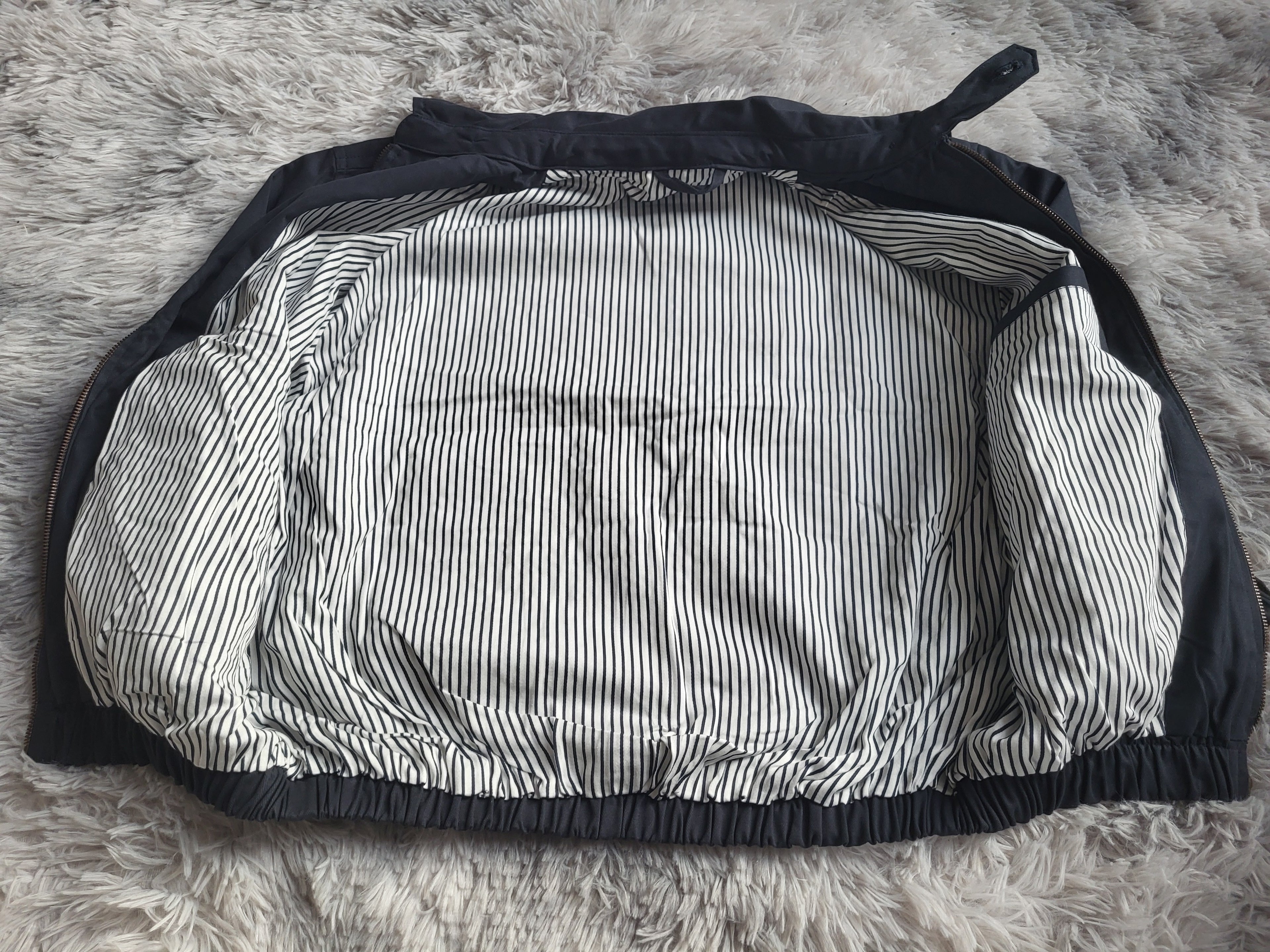 Veste Harrington Polo Ralph Lauren Homme - Bleu foncé - Coton Premium - Taille S - Neuf