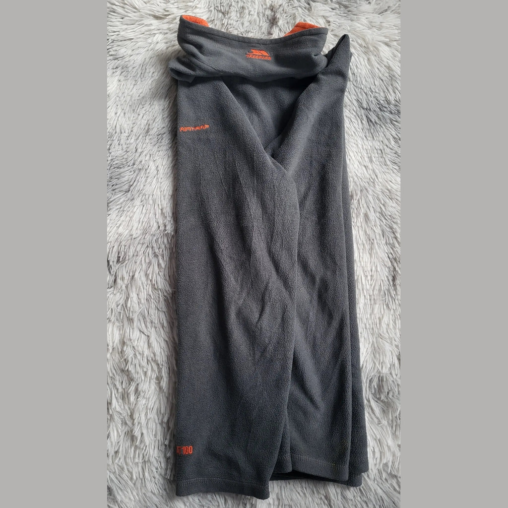 Pantalon polaire gris Trespass taille M, logo orange visible, Fripes Sélect